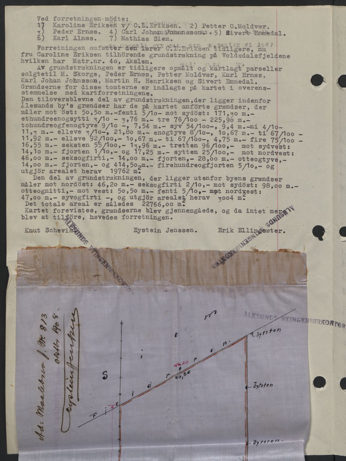 Ålesund byfogd, AV/SAT-A-4384: Mortgage book no. 37A (1), 1947-1949, Diary no: : 595/1947