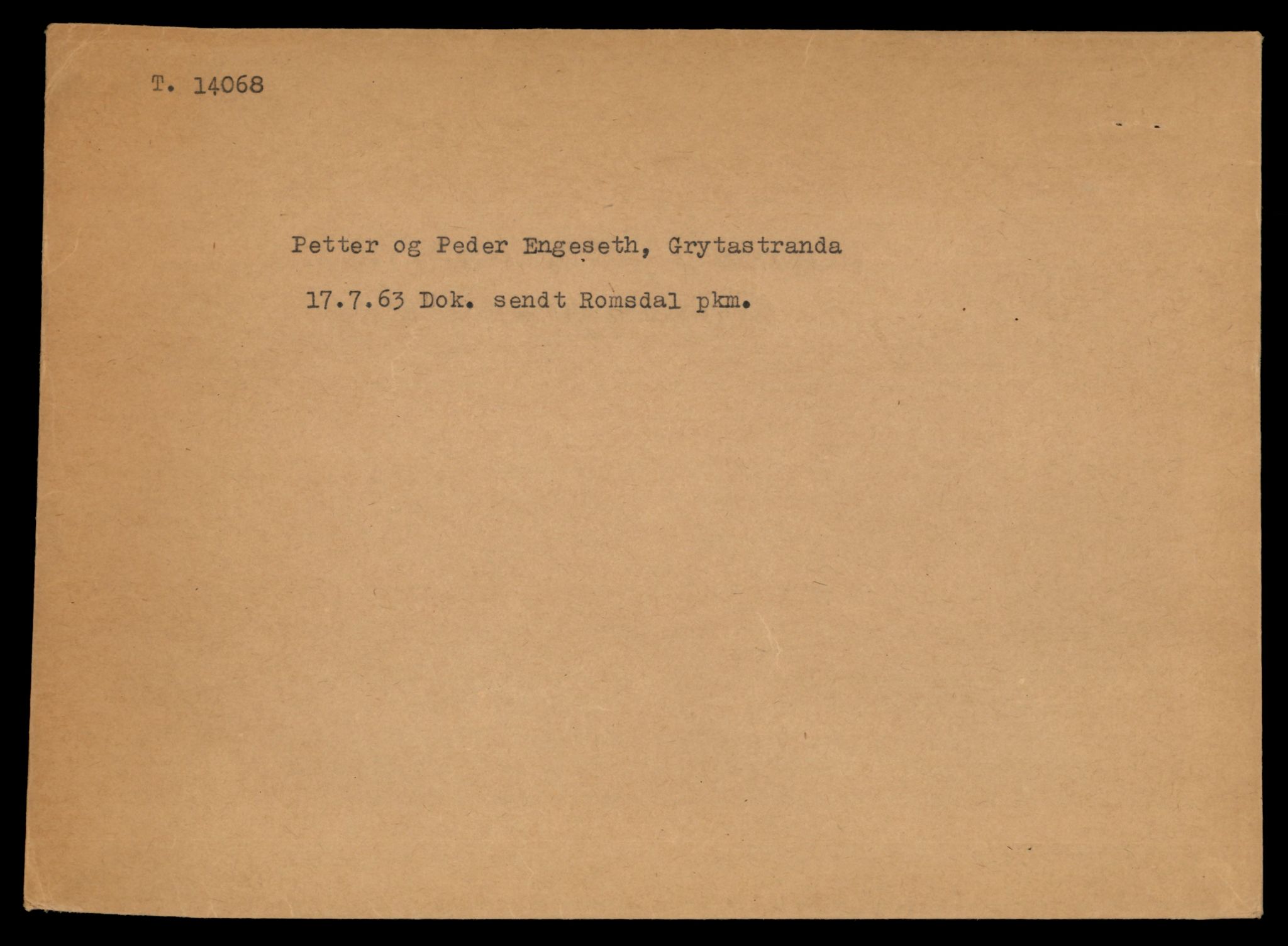 Møre og Romsdal vegkontor - Ålesund trafikkstasjon, AV/SAT-A-4099/F/Fe/L0042: Registreringskort for kjøretøy T 13906 - T 14079, 1927-1998, p. 2895