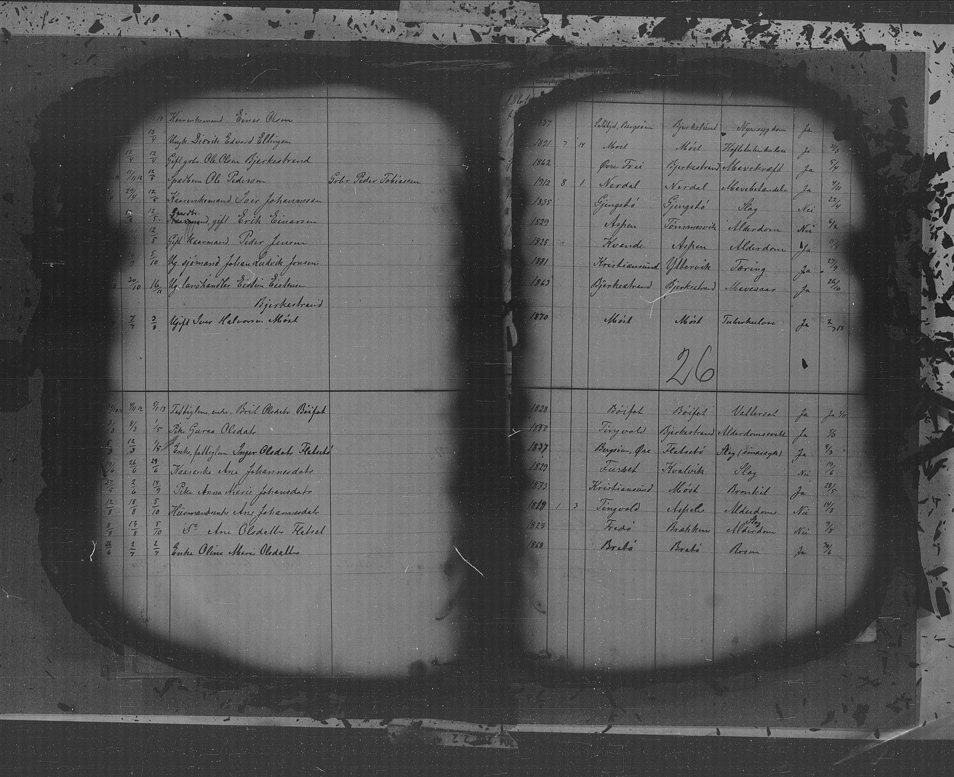 Kristiansund sokneprestkontor, AV/SAT-A-1068/1/I/I1: Parish register (copy) no. 31, 1880-1918, p. 26