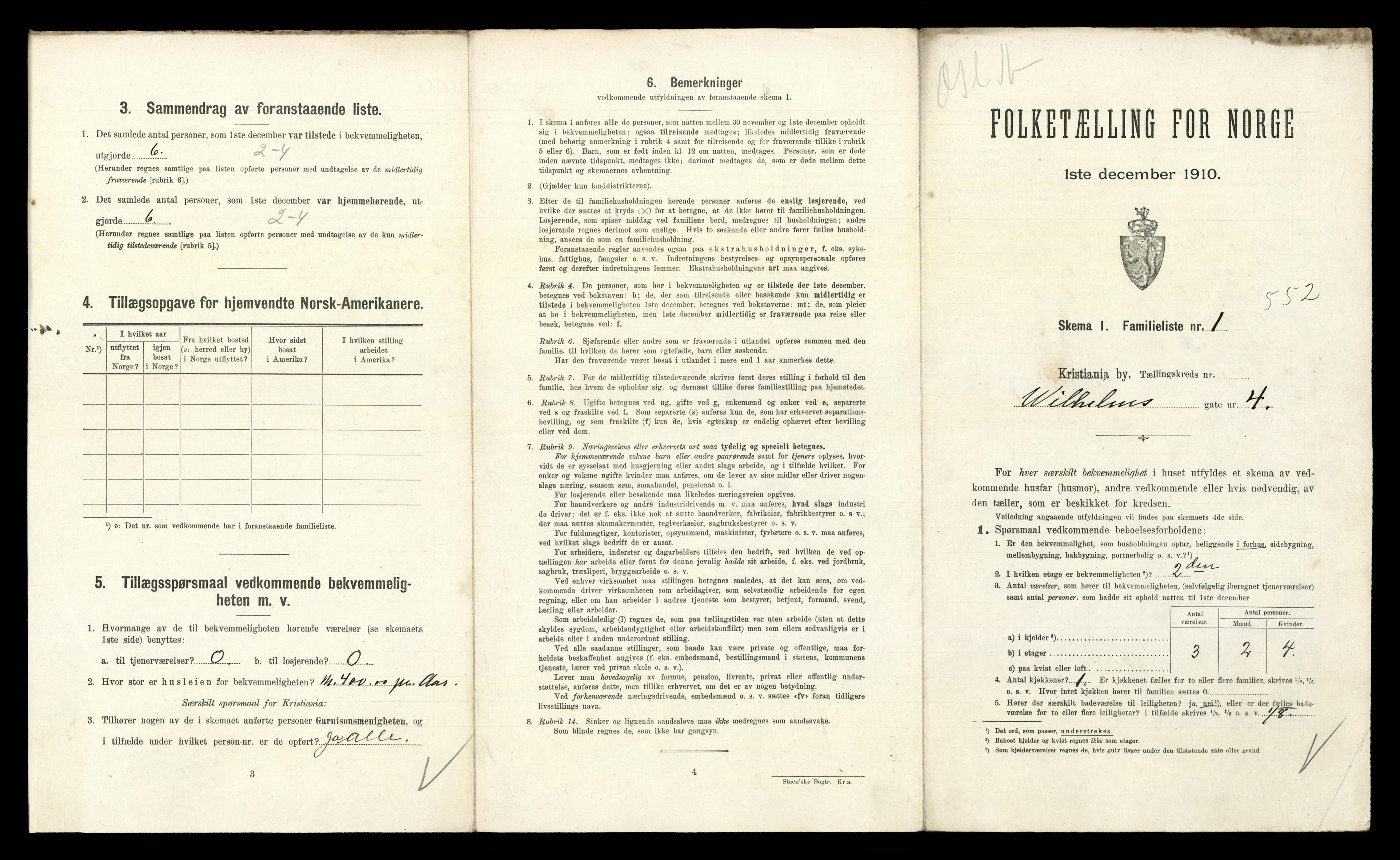 RA, 1910 census for Kristiania, 1910, p. 123207