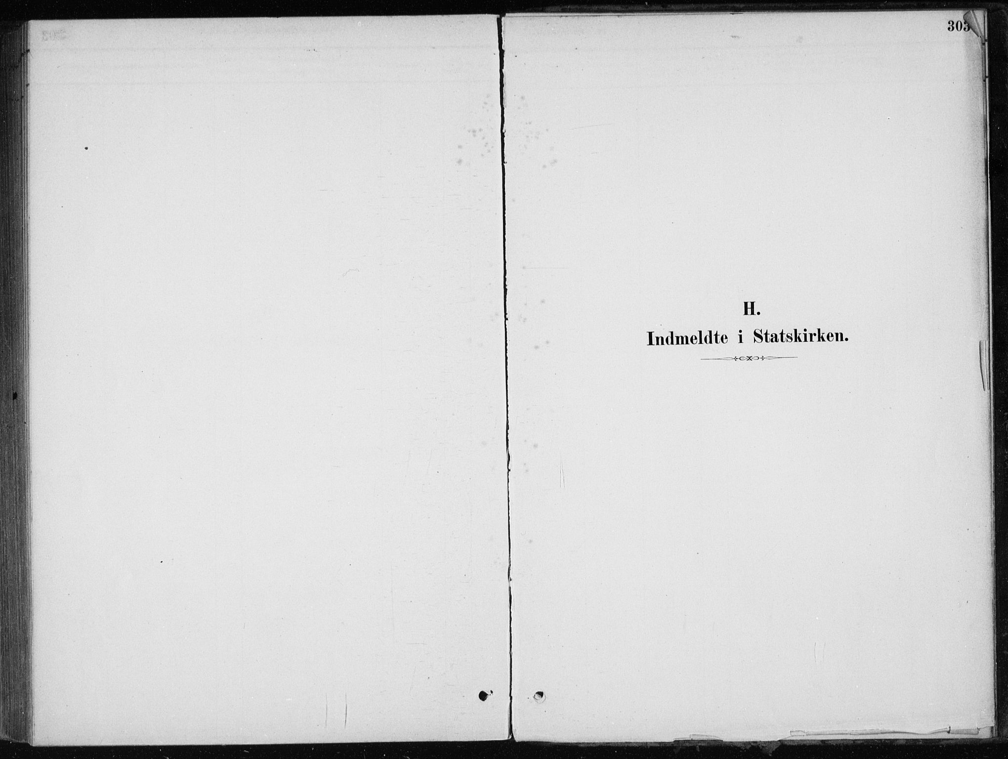 Skånevik sokneprestembete, SAB/A-77801/H/Haa: Parish register (official) no. E  1, 1879-1901, p. 303