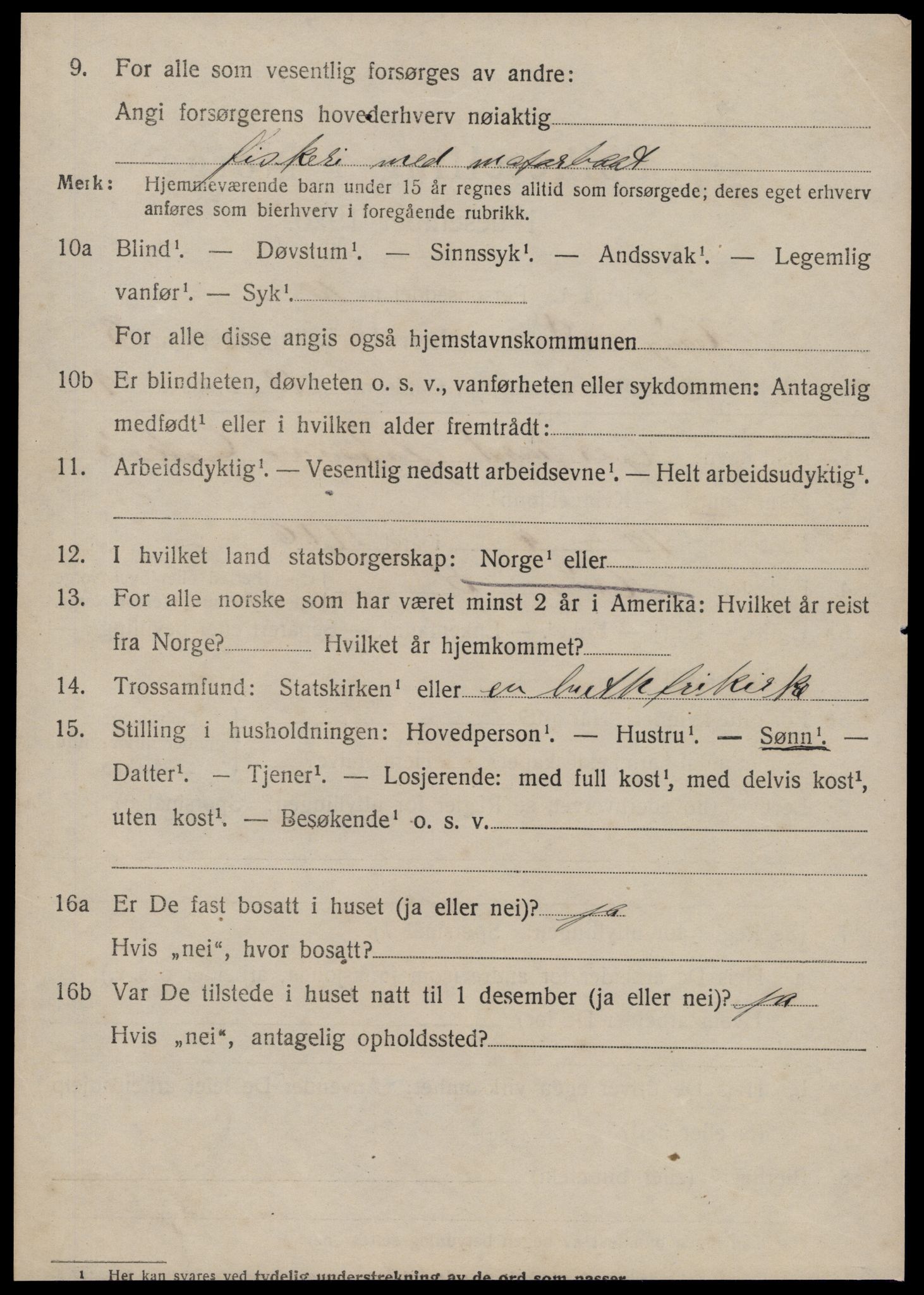 SAT, 1920 census for Herøy (MR), 1920, p. 2840