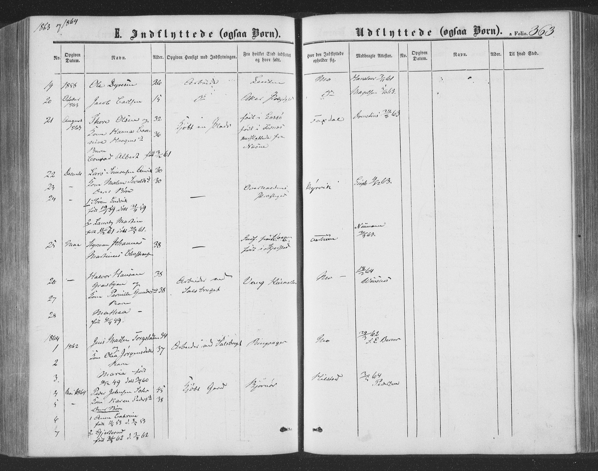 Ministerialprotokoller, klokkerbøker og fødselsregistre - Nord-Trøndelag, AV/SAT-A-1458/773/L0615: Parish register (official) no. 773A06, 1857-1870, p. 363