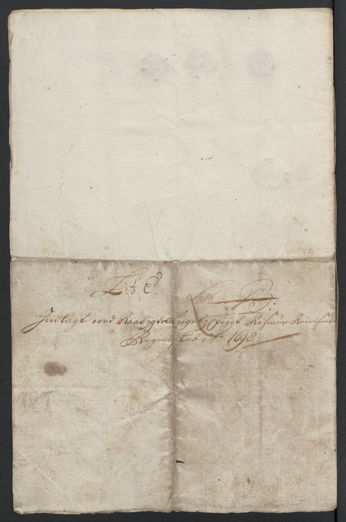 Rentekammeret inntil 1814, Reviderte regnskaper, Fogderegnskap, AV/RA-EA-4092/R40/L2445: Fogderegnskap Råbyggelag, 1697-1699, p. 139