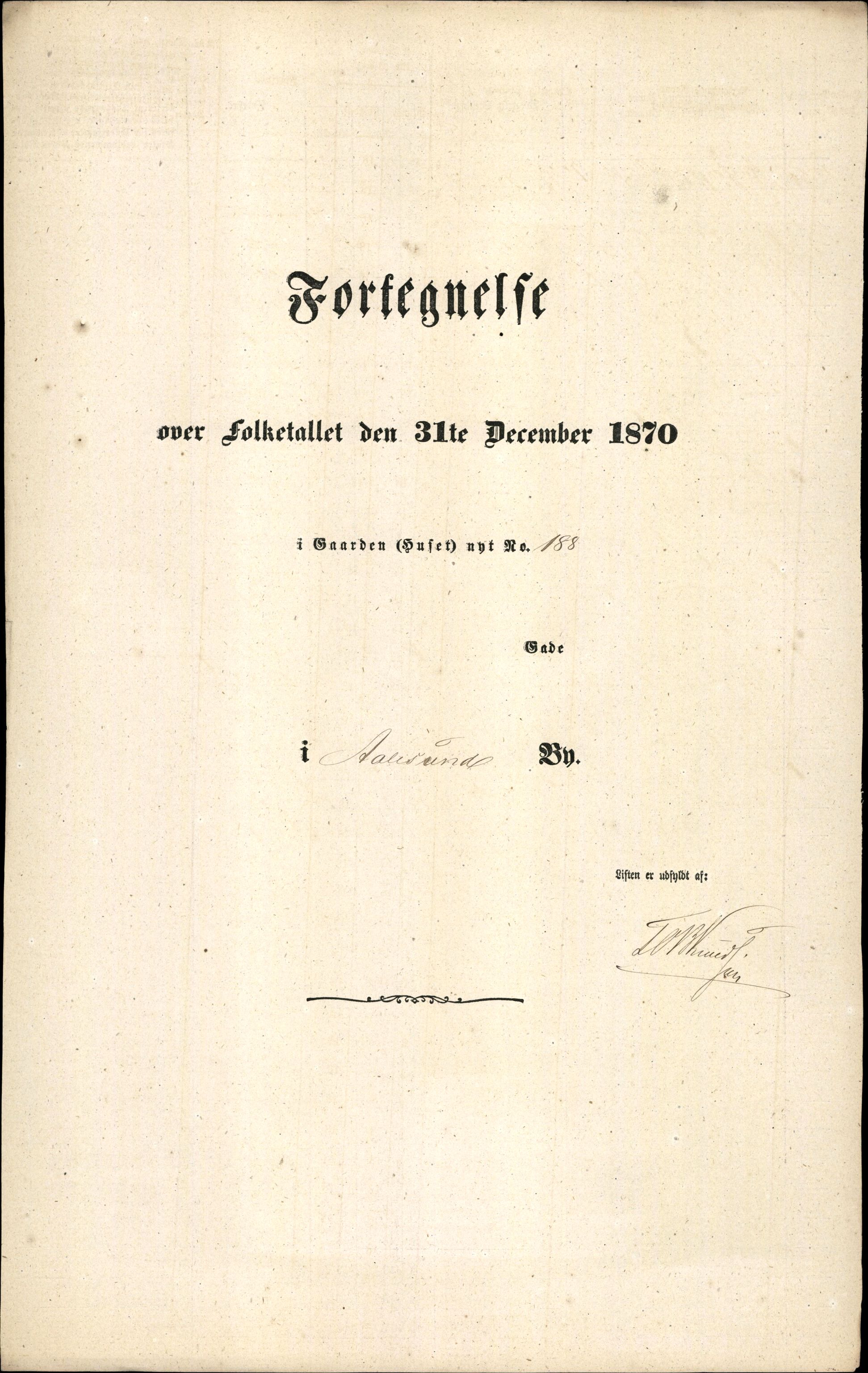 RA, 1870 census for 1501 Ålesund, 1870, p. 386