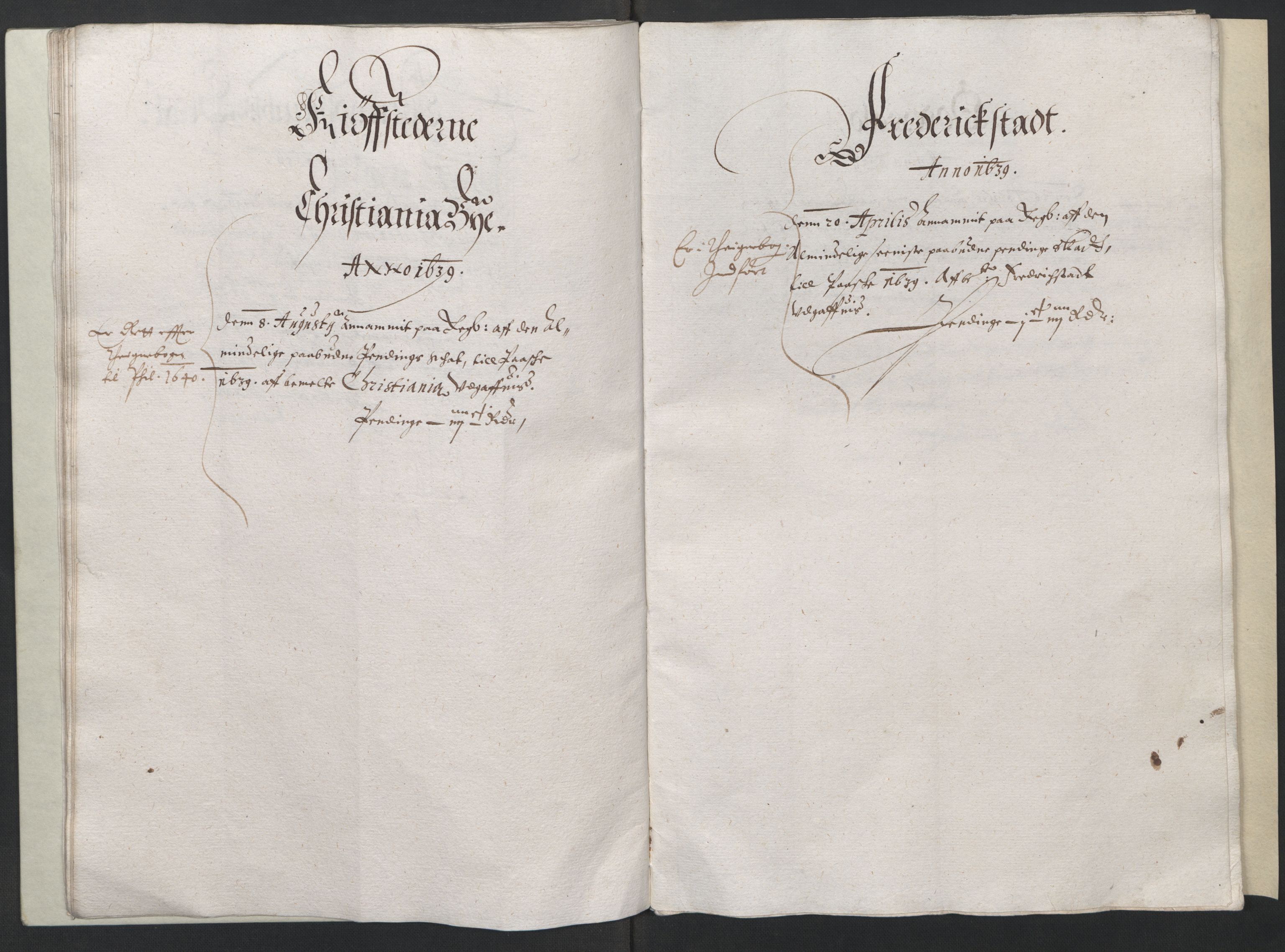 Rentekammeret inntil 1814, Reviderte regnskaper, Lensregnskaper, AV/RA-EA-5023/R/Rb/Rba/L0147: Akershus len, 1639-1640