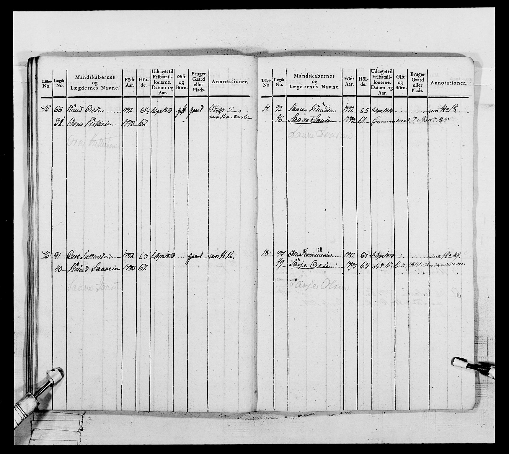 Generalitets- og kommissariatskollegiet, Det kongelige norske kommissariatskollegium, AV/RA-EA-5420/E/Eh/L0117: Telemarkske nasjonale infanteriregiment, 1812-1814, p. 322