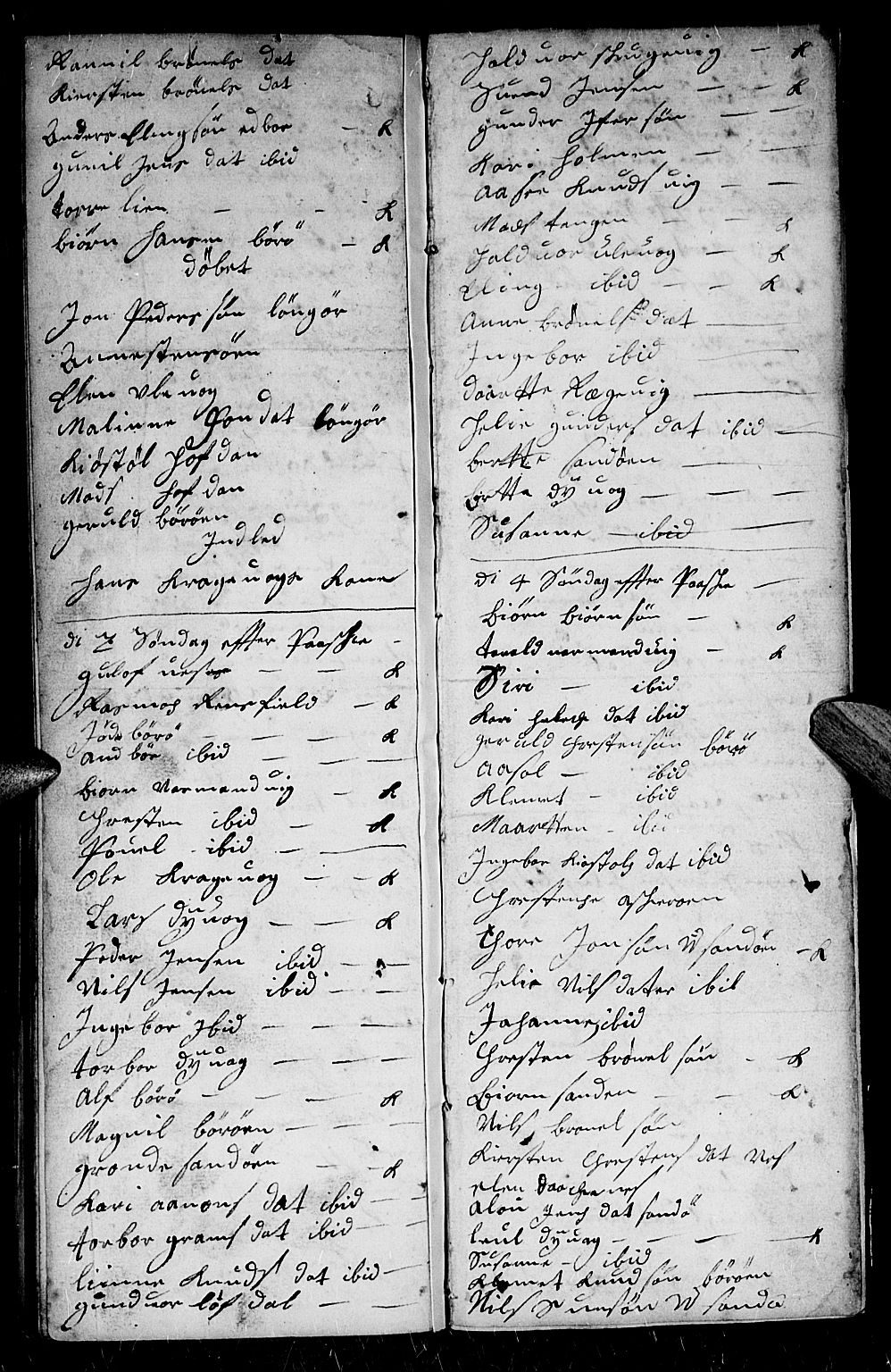 Dypvåg sokneprestkontor, AV/SAK-1111-0007/F/Fb/Fba/L0002: Parish register (copy) no. B 2, 1707-1721, p. 175