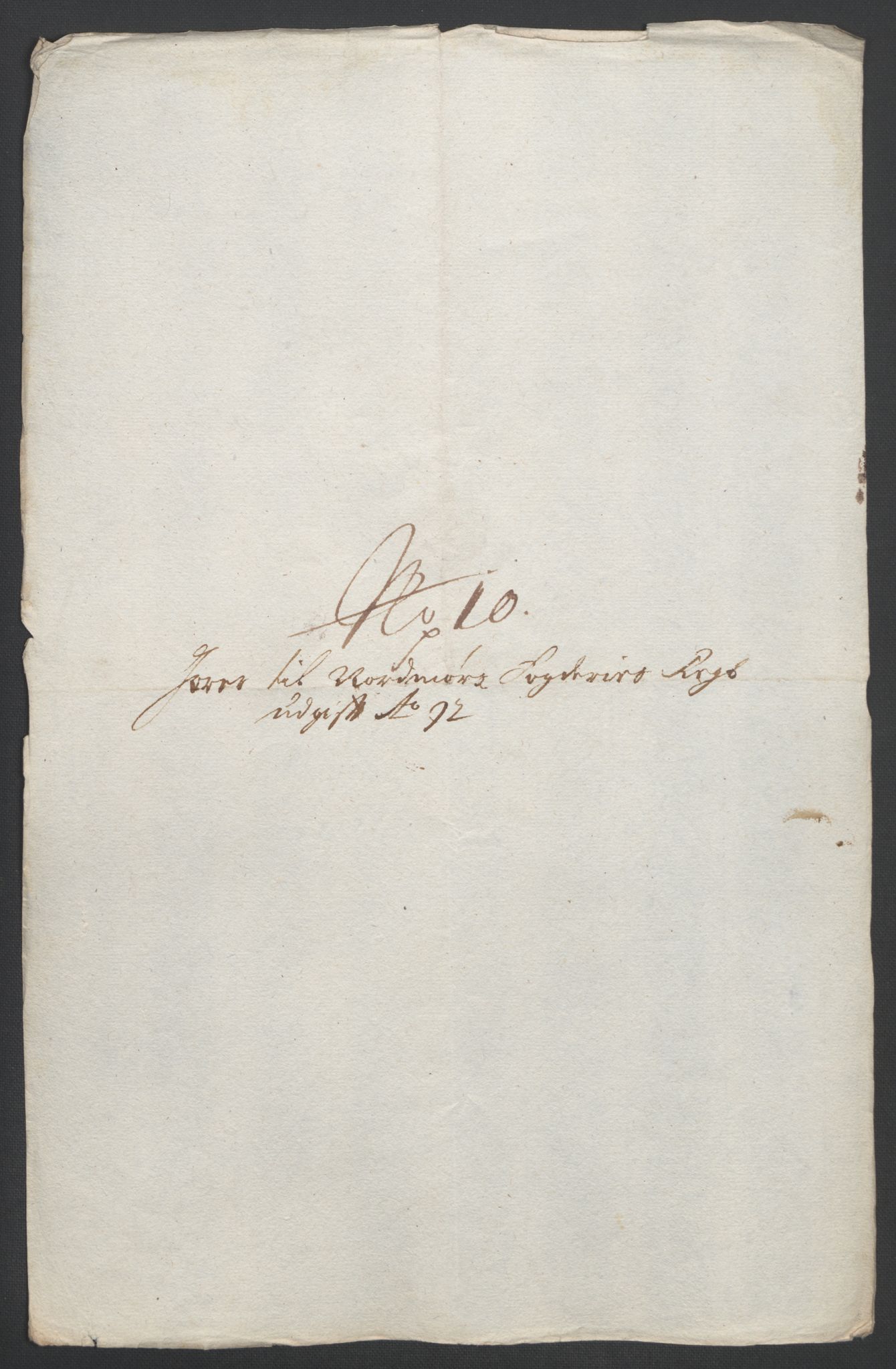 Rentekammeret inntil 1814, Reviderte regnskaper, Fogderegnskap, AV/RA-EA-4092/R56/L3735: Fogderegnskap Nordmøre, 1692-1693, p. 199