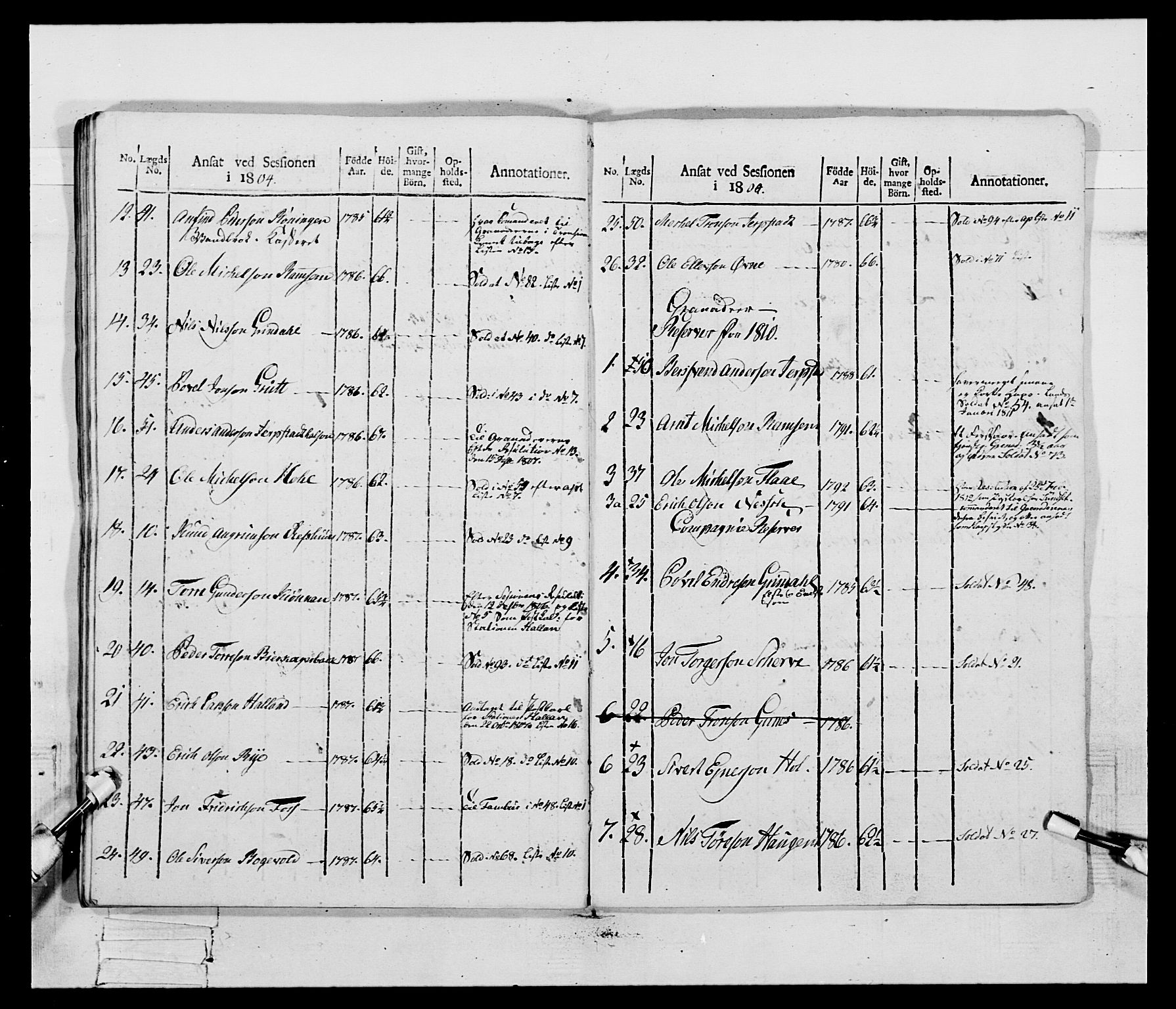 Generalitets- og kommissariatskollegiet, Det kongelige norske kommissariatskollegium, AV/RA-EA-5420/E/Eh/L0083c: 2. Trondheimske nasjonale infanteriregiment, 1810, p. 181