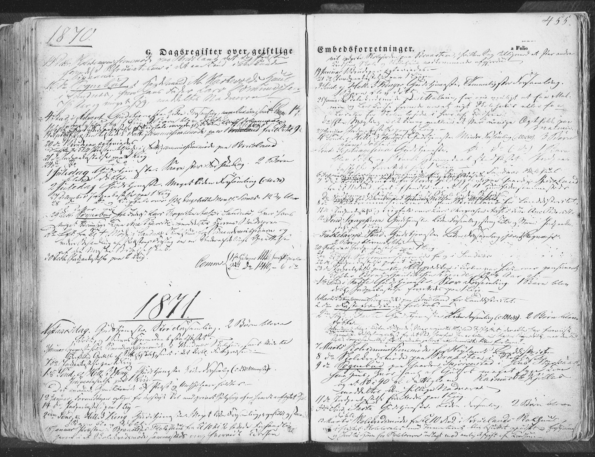 Høyland sokneprestkontor, SAST/A-101799/001/30BA/L0009: Parish register (official) no. A 9.2, 1857-1877, p. 455