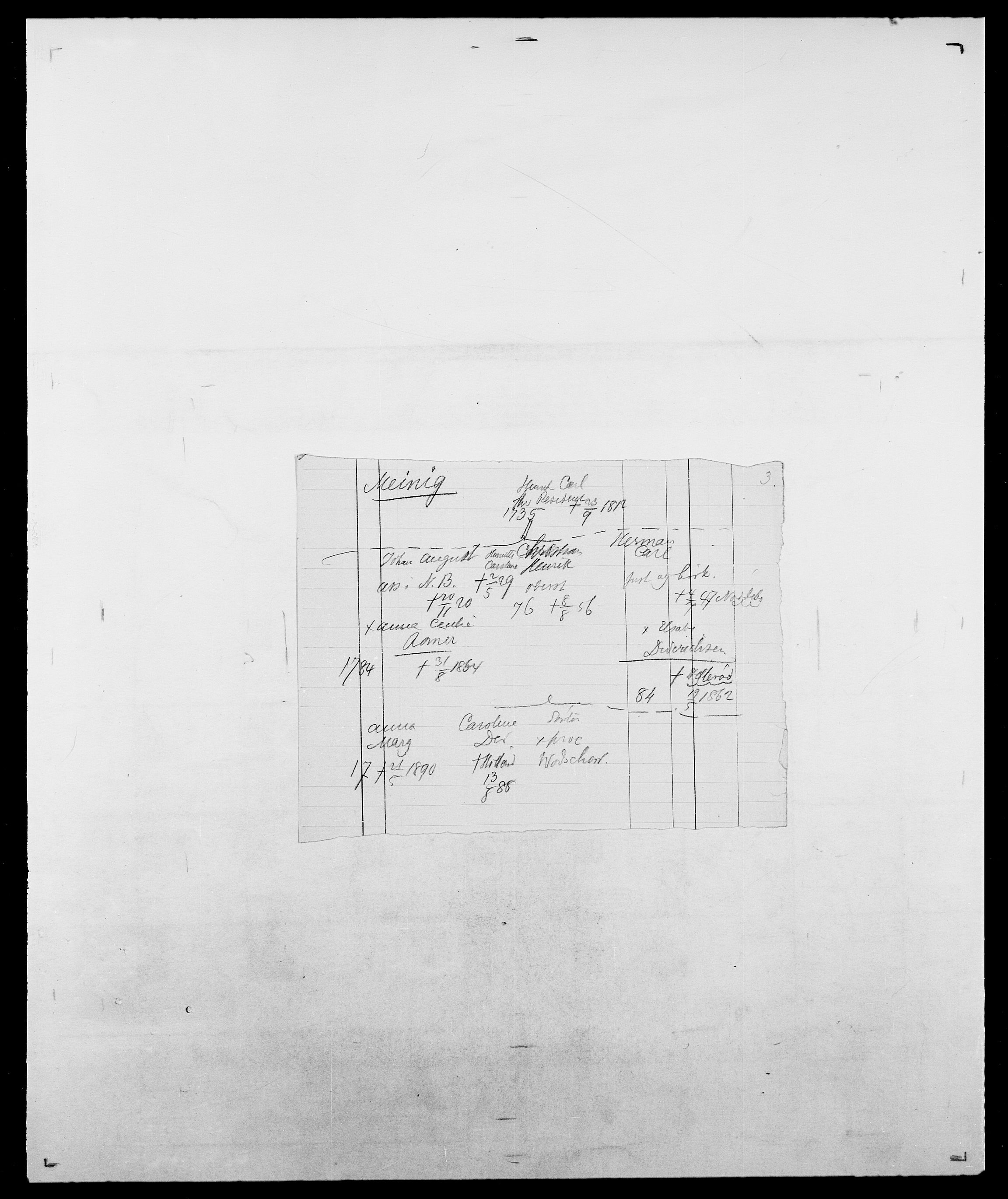 Delgobe, Charles Antoine - samling, AV/SAO-PAO-0038/D/Da/L0026: Mechelby - Montoppidan, p. 203