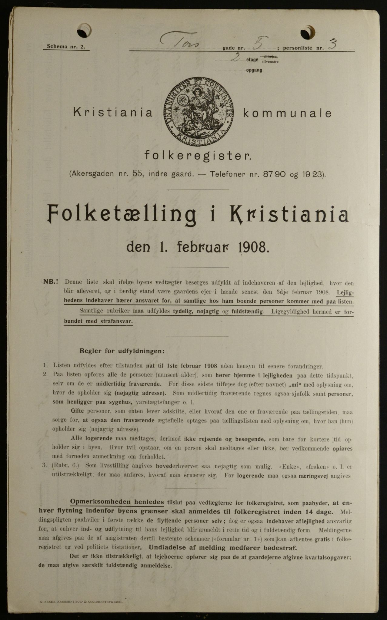 OBA, Municipal Census 1908 for Kristiania, 1908, p. 102939