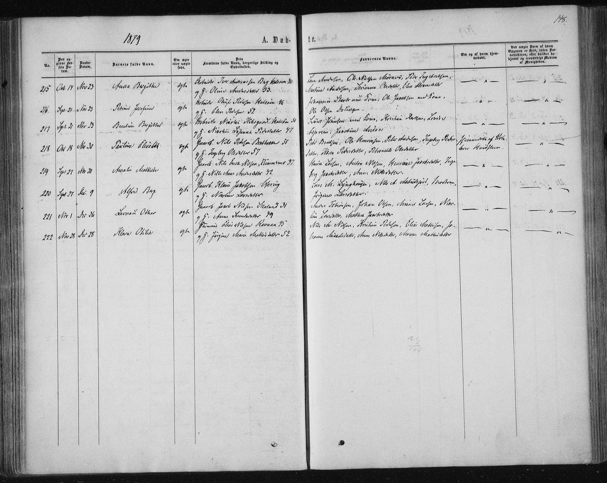 Ministerialprotokoller, klokkerbøker og fødselsregistre - Nordland, AV/SAT-A-1459/820/L0294: Parish register (official) no. 820A15, 1866-1879, p. 148