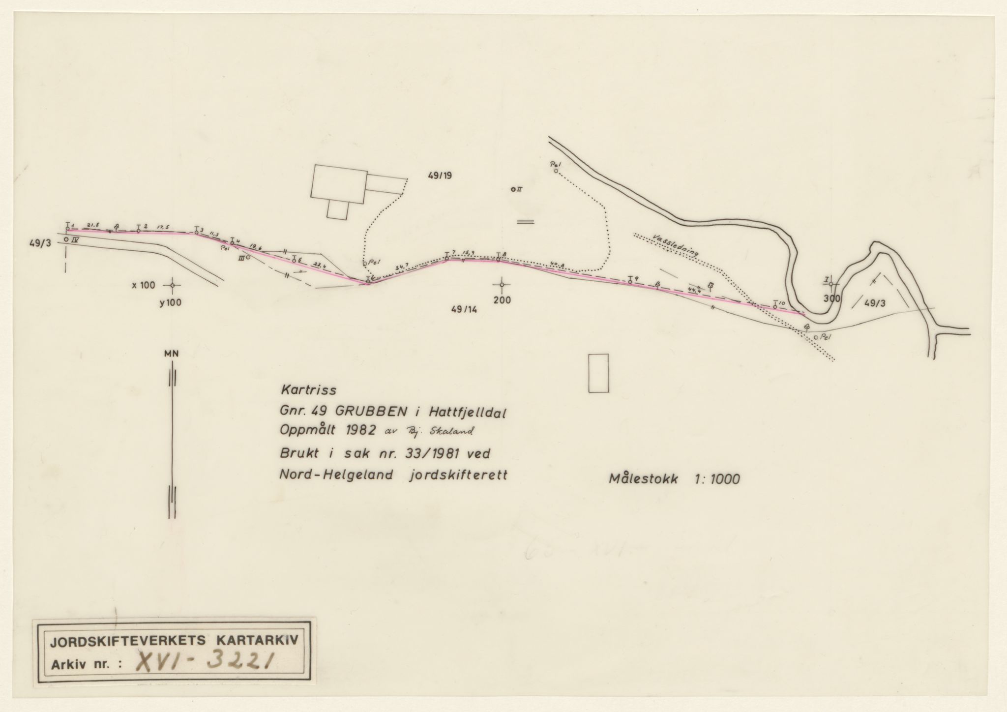 Jordskifteverkets kartarkiv, AV/RA-S-3929/T, 1859-1988, p. 4208