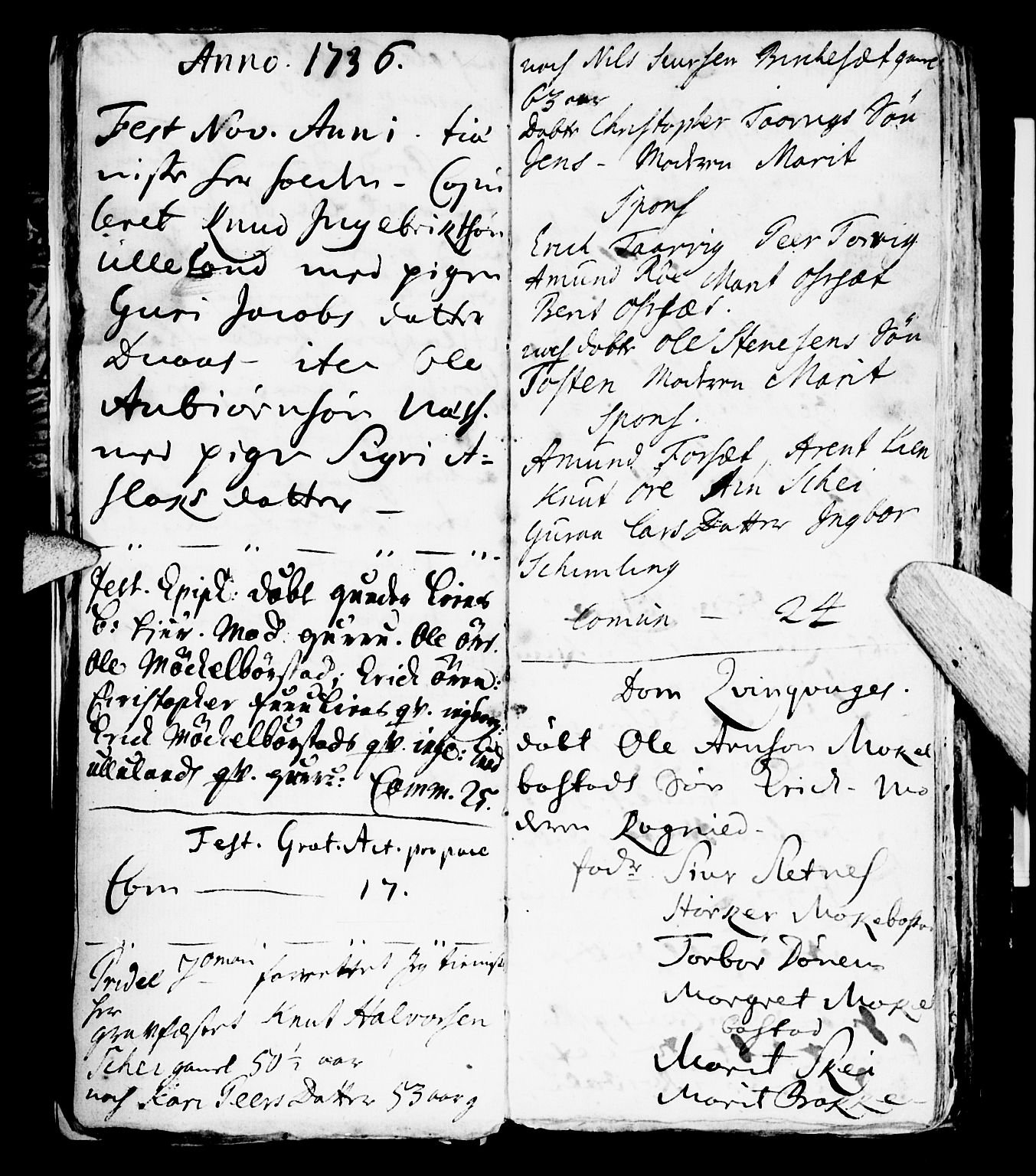 Ministerialprotokoller, klokkerbøker og fødselsregistre - Møre og Romsdal, AV/SAT-A-1454/584/L0964: Parish register (official) no. 584A04, 1732-1754