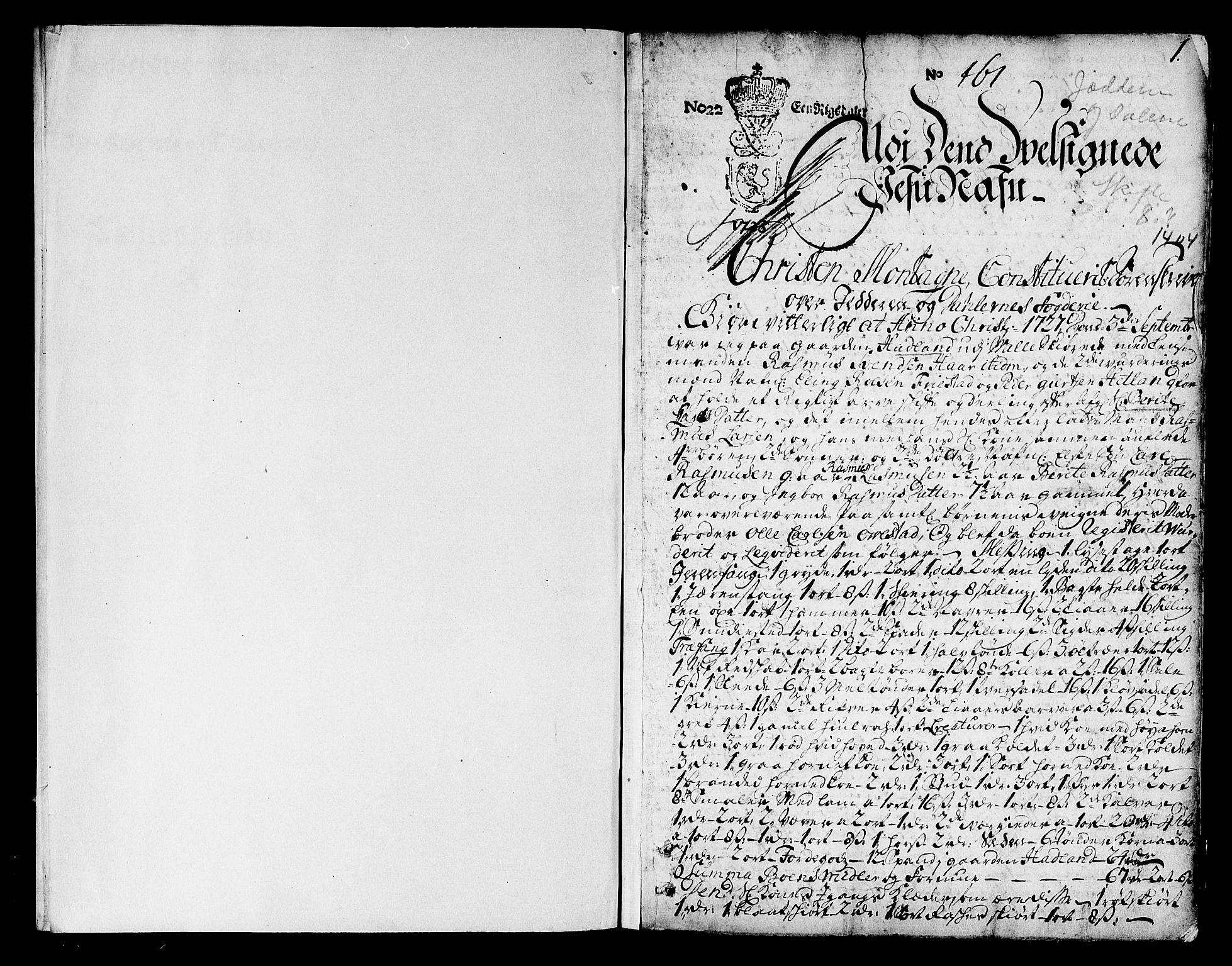 Jæren og Dalane sorenskriveri, SAST/A-100306/5/50BA/L0007: SKIFTEPROTOKOLL, 1727-1730, p. 0b-1a
