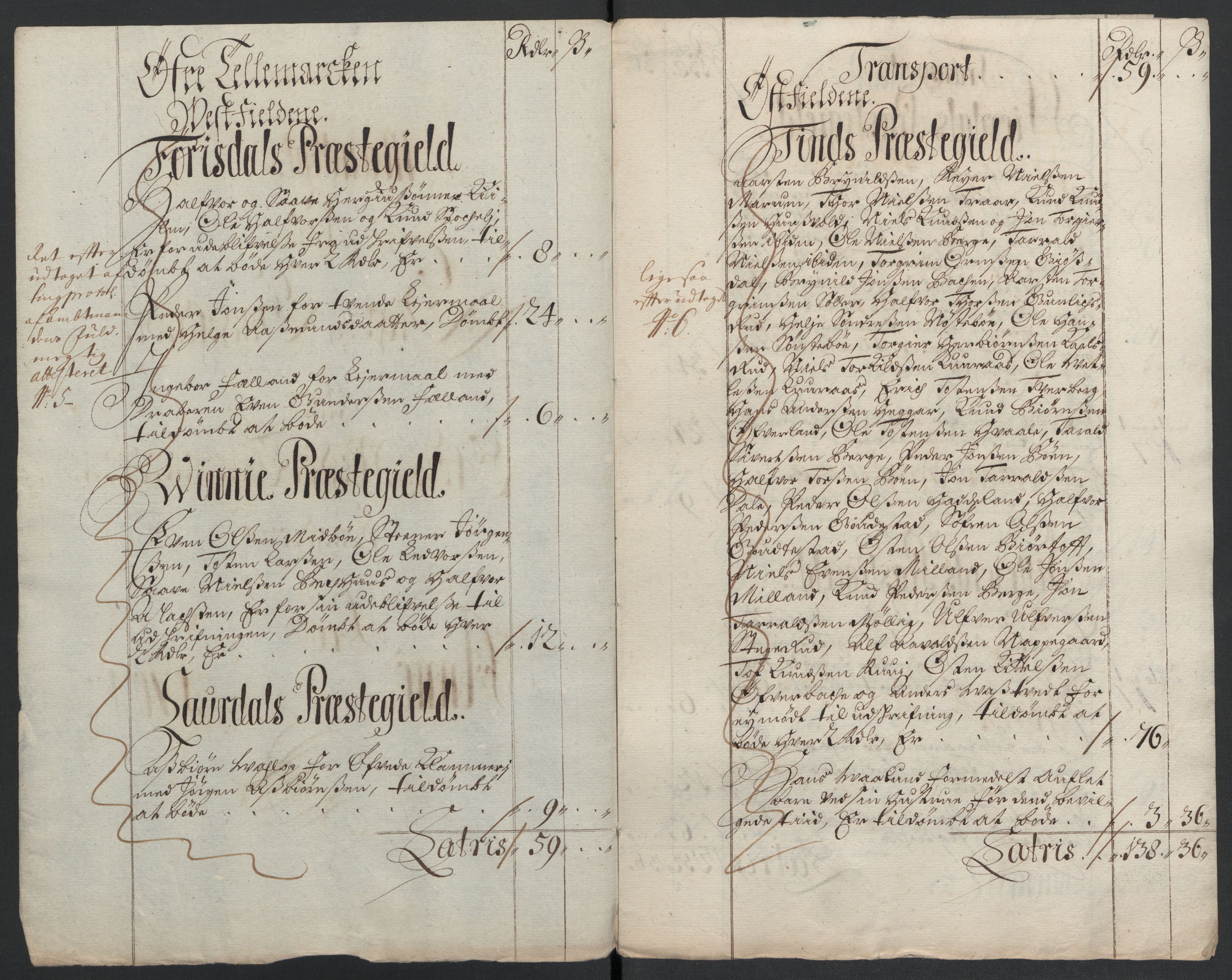 Rentekammeret inntil 1814, Reviderte regnskaper, Fogderegnskap, AV/RA-EA-4092/R36/L2111: Fogderegnskap Øvre og Nedre Telemark og Bamble, 1704, p. 45