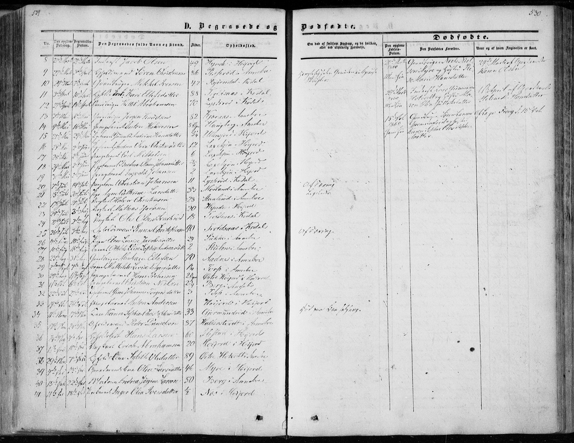 Andebu kirkebøker, AV/SAKO-A-336/F/Fa/L0005: Parish register (official) no. I 5, 1857-1870, p. 529-530