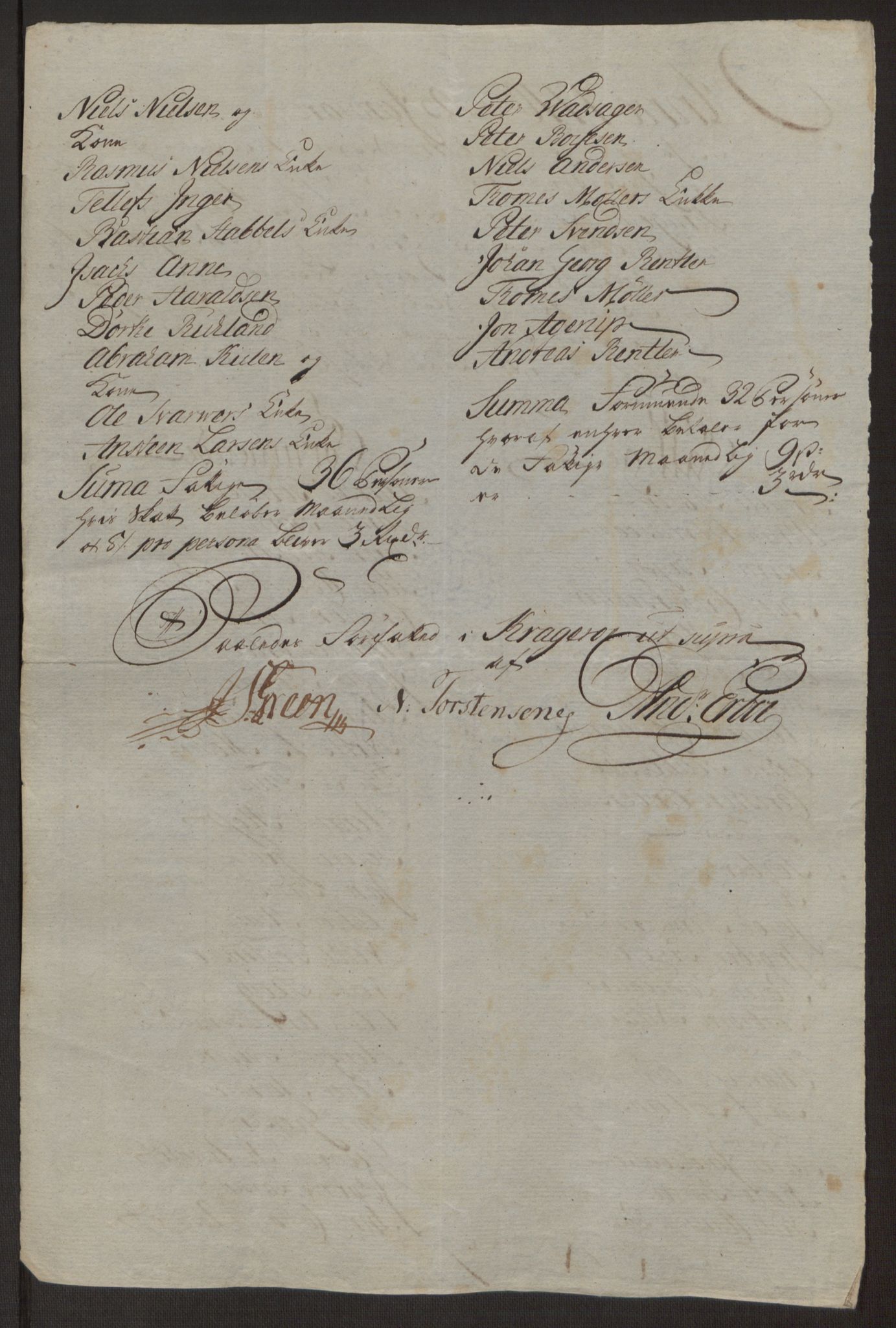 Rentekammeret inntil 1814, Reviderte regnskaper, Byregnskaper, RA/EA-4066/R/Rk/L0218/0003: [K2] Kontribusjonsregnskap / Ekstra- og rangskatt, 1768-1772, p. 58