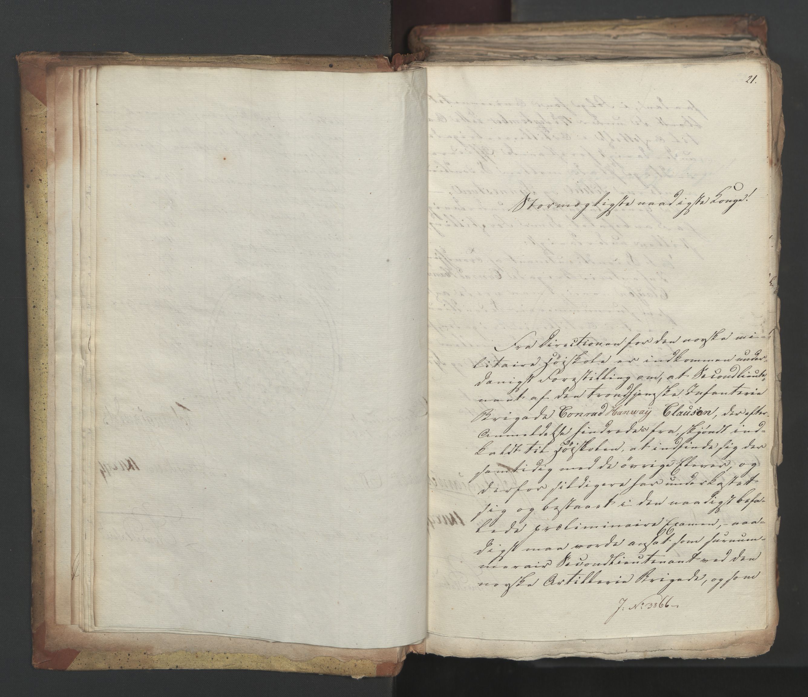 Statsrådsavdelingen i Stockholm, AV/RA-S-1003/D/Da/L0049: Regjeringsinnstillinger nr. 3860-4086, 1826, p. 17