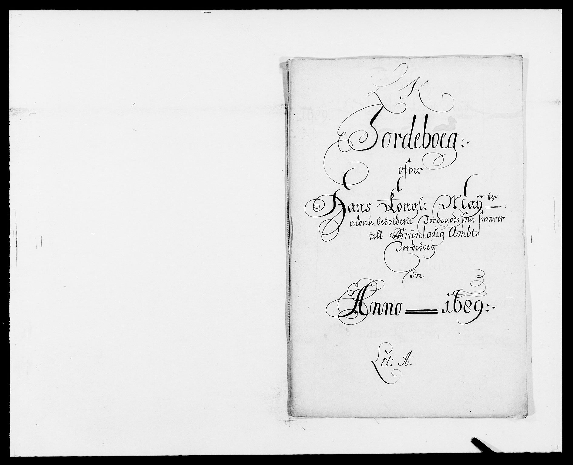 Rentekammeret inntil 1814, Reviderte regnskaper, Fogderegnskap, RA/EA-4092/R33/L1971: Fogderegnskap Larvik grevskap, 1688-1689, p. 167