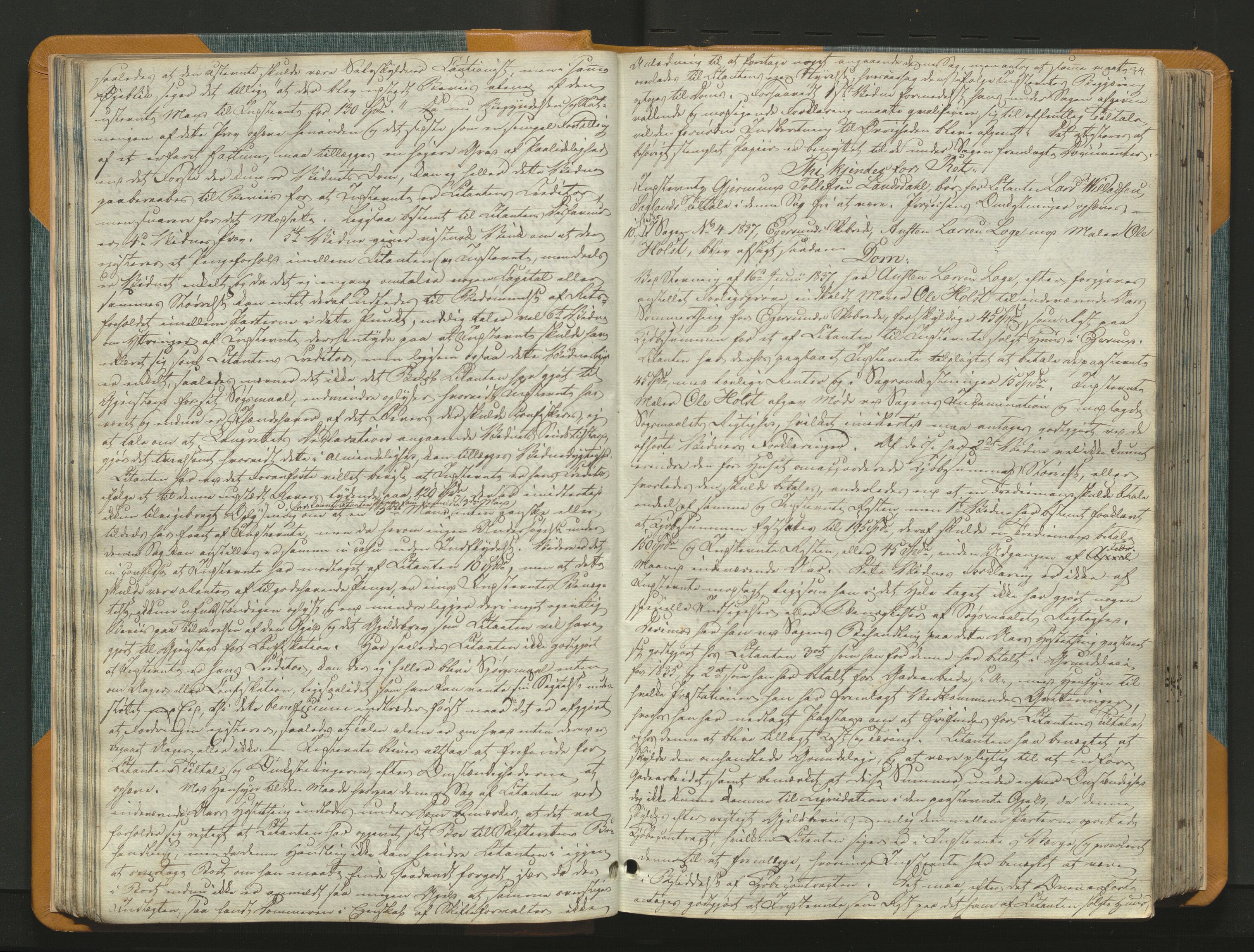 Jæren og Dalane sorenskriveri, AV/SAST-A-100306/3/30/30BAA/L0003: Tingbok for Dalane, 1837-1843, p. 33b-34a