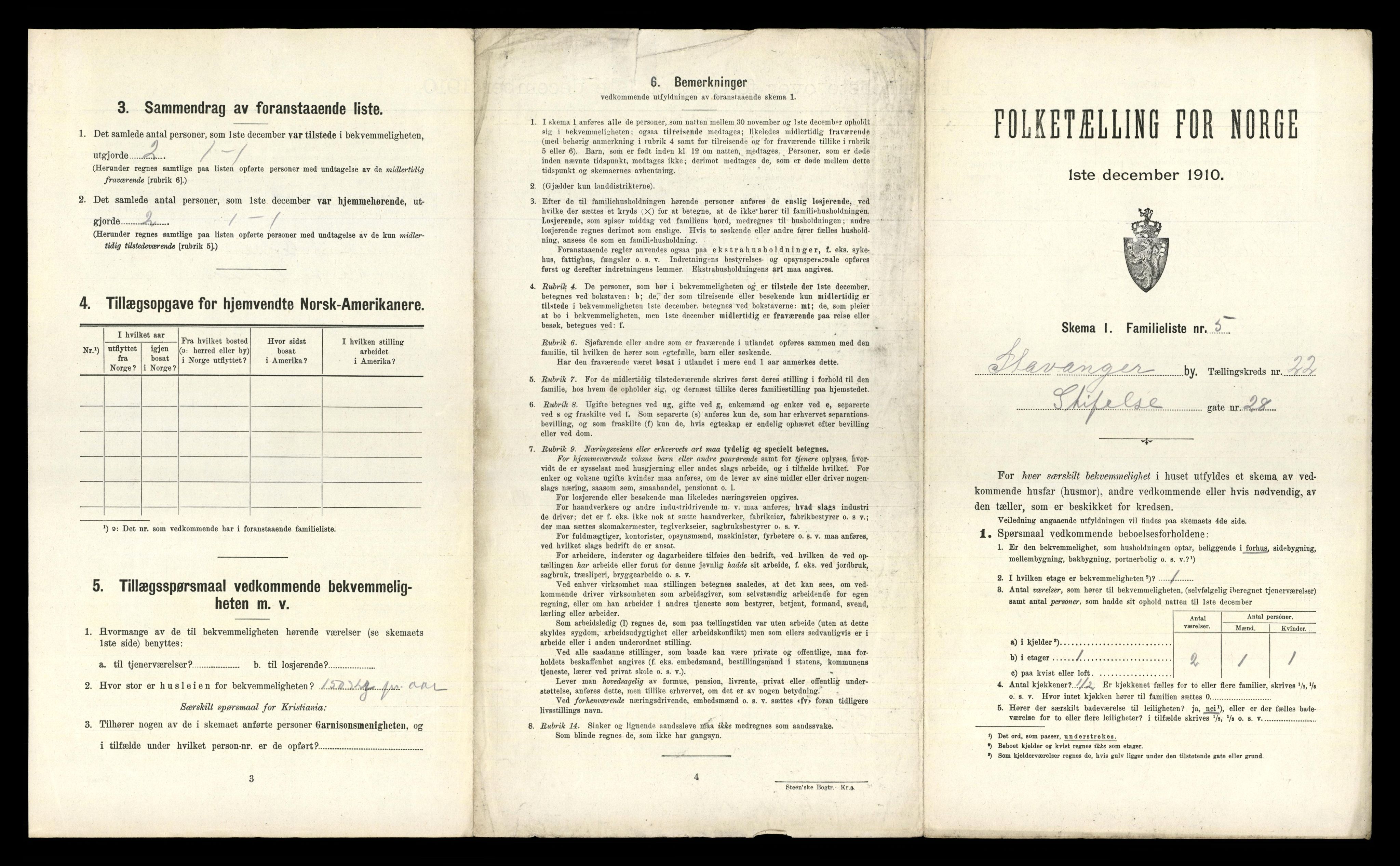 RA, 1910 census for Stavanger, 1910, p. 14776