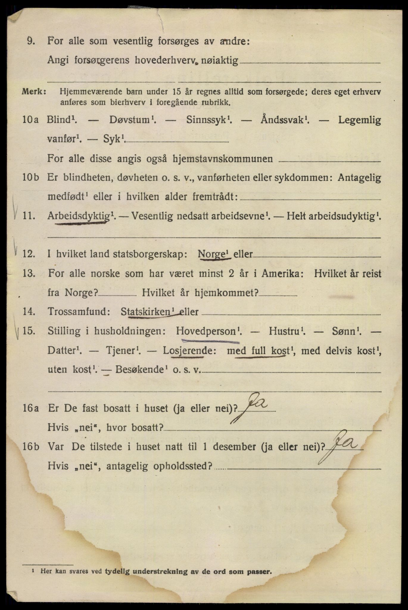 SAO, 1920 census for Kristiania, 1920, p. 623974