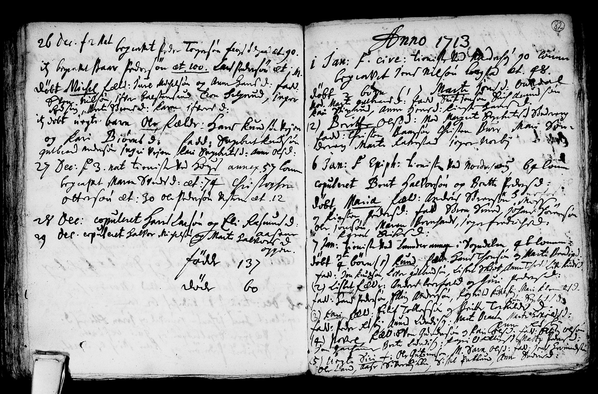 Norderhov kirkebøker, AV/SAKO-A-237/F/Fa/L0001: Parish register (official) no. 1, 1704-1716, p. 82