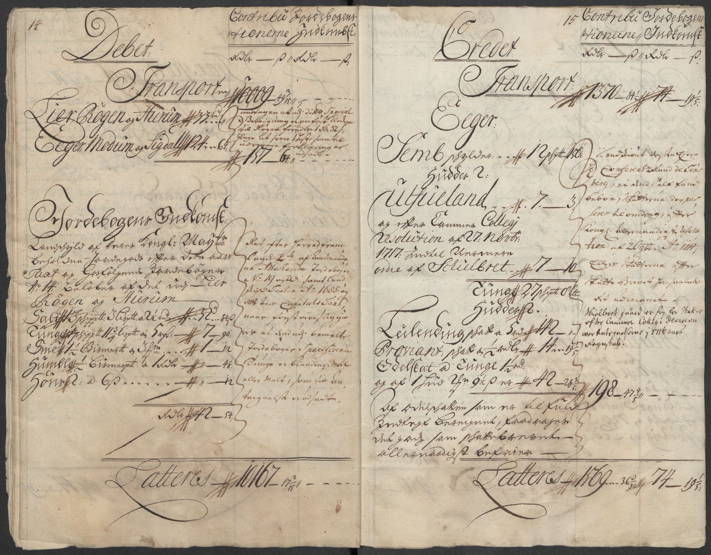 Rentekammeret inntil 1814, Reviderte regnskaper, Fogderegnskap, AV/RA-EA-4092/R31/L1711: Fogderegnskap Hurum, Røyken, Eiker, Lier og Buskerud, 1717, p. 11