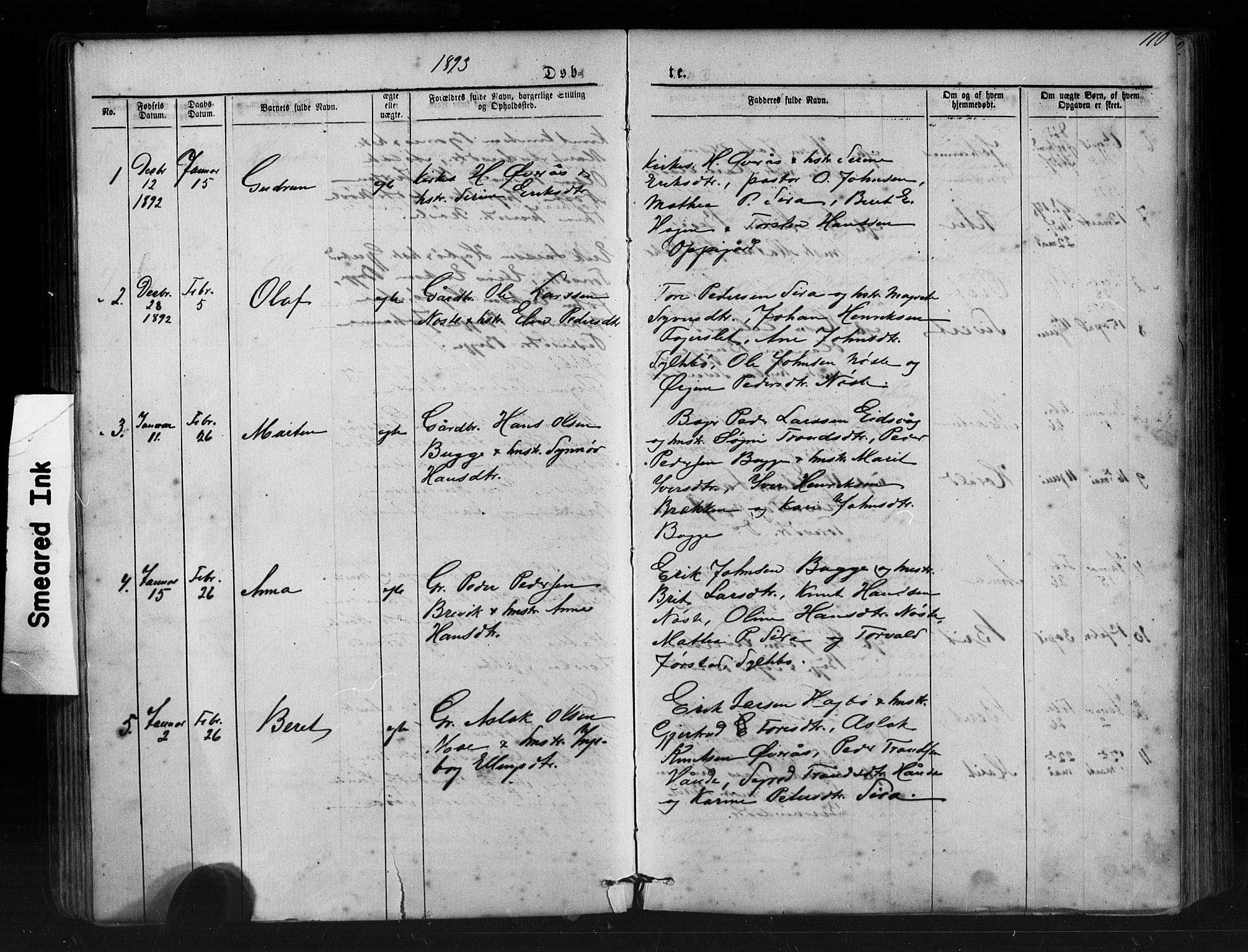 Ministerialprotokoller, klokkerbøker og fødselsregistre - Møre og Romsdal, SAT/A-1454/552/L0638: Parish register (copy) no. 552C01, 1867-1902, p. 110