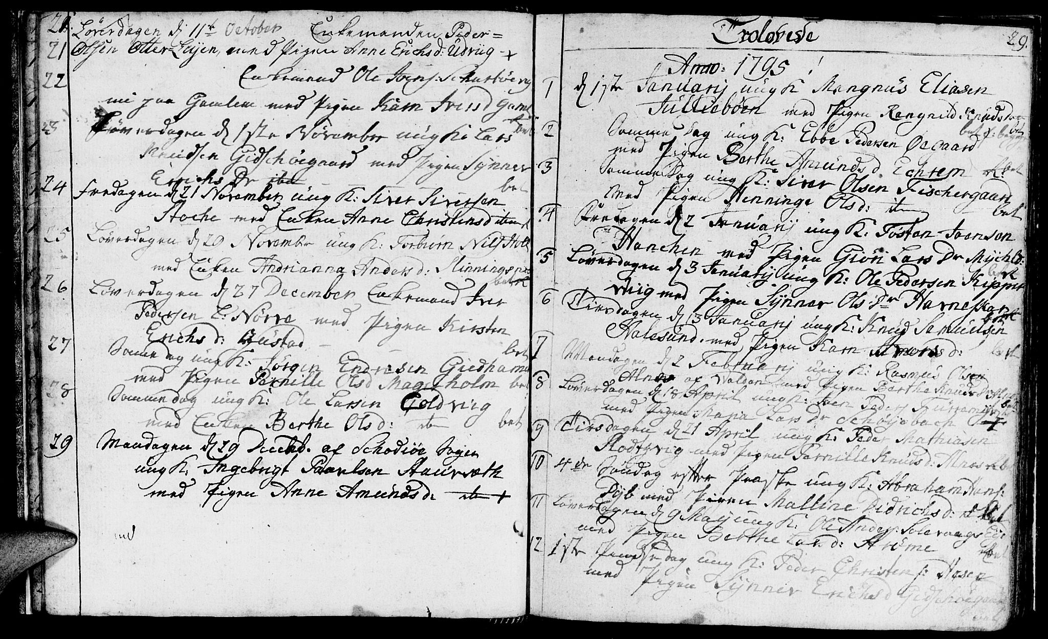 Ministerialprotokoller, klokkerbøker og fødselsregistre - Møre og Romsdal, SAT/A-1454/528/L0421: Parish register (copy) no. 528C02, 1785-1800, p. 28-29