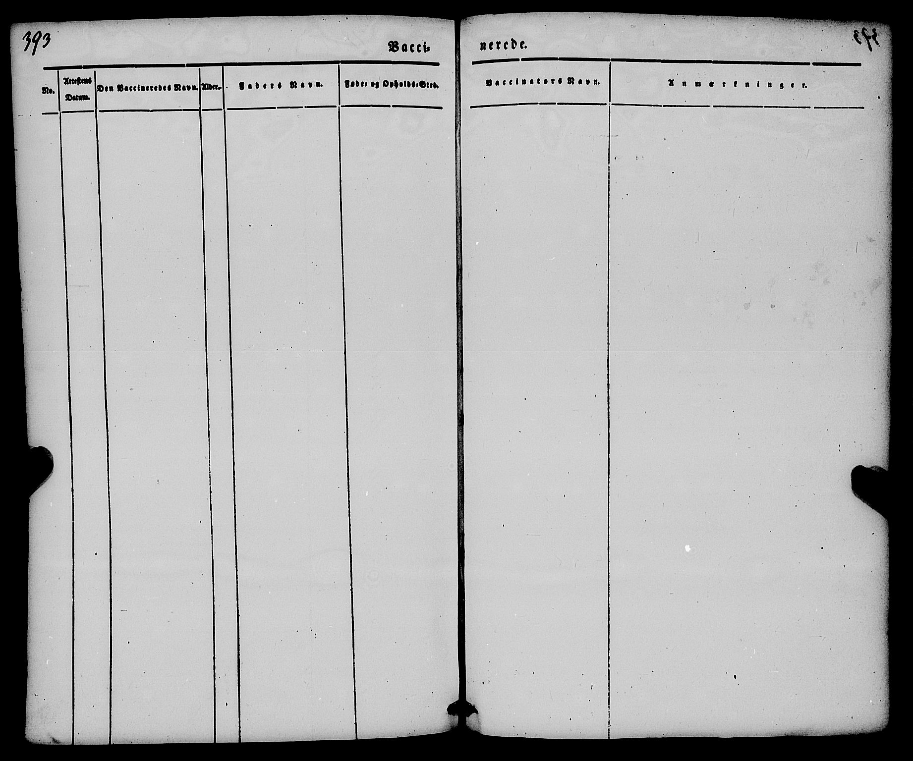 Gloppen sokneprestembete, SAB/A-80101/H/Haa/Haaa/L0008: Parish register (official) no. A 8, 1837-1855, p. 393