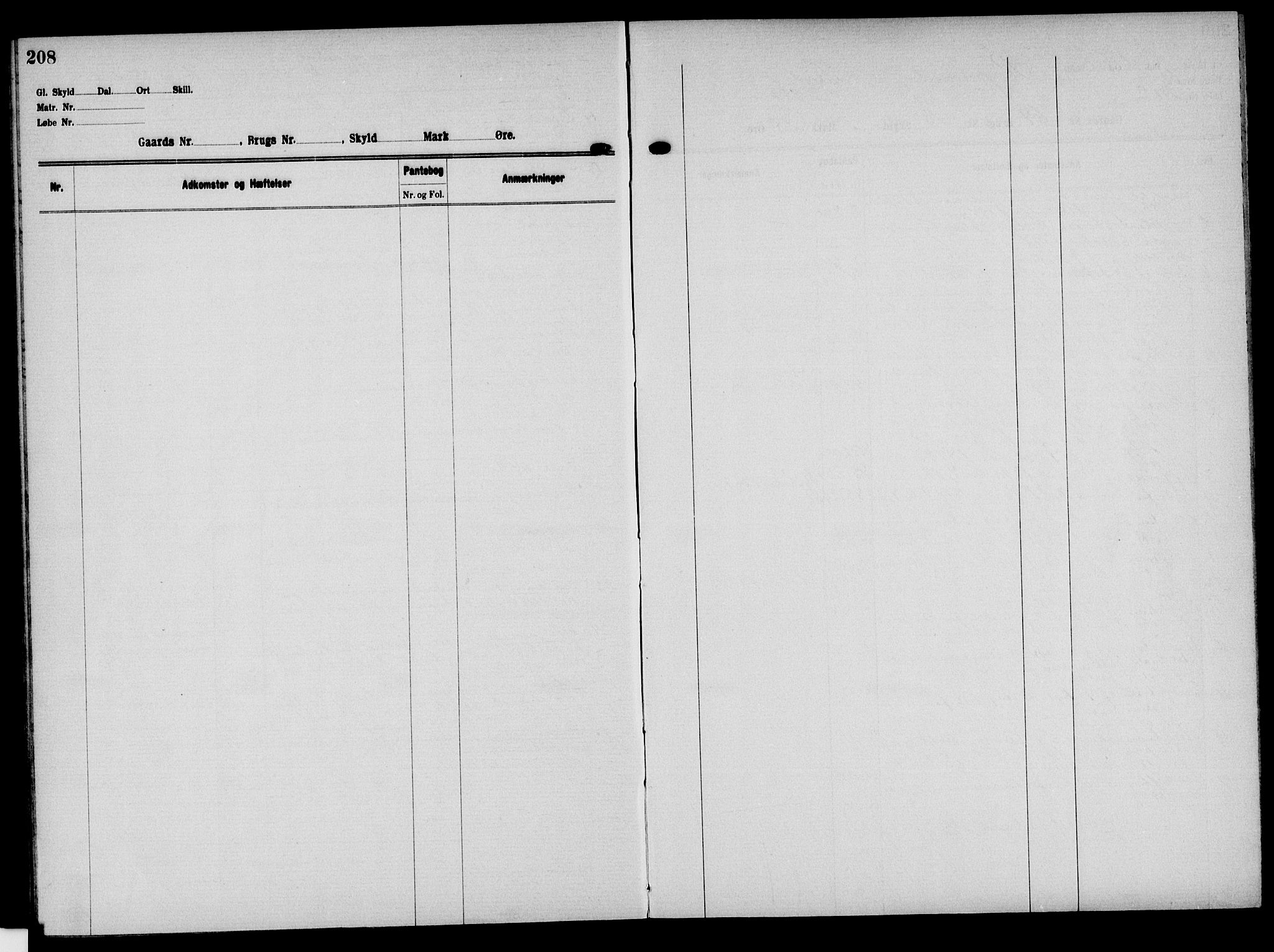 Solør tingrett, AV/SAH-TING-008/H/Ha/Hak/L0005: Mortgage register no. V, 1900-1935, p. 208