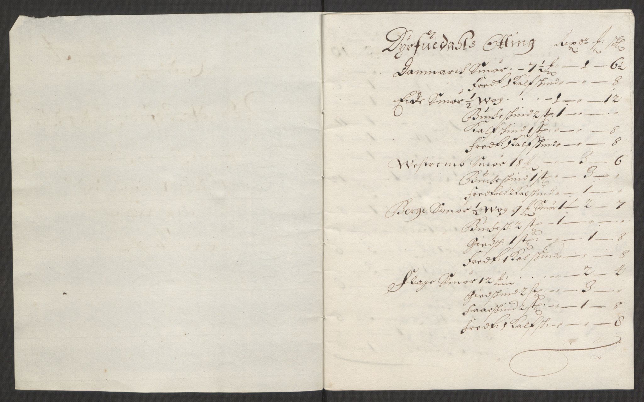Rentekammeret inntil 1814, Reviderte regnskaper, Fogderegnskap, RA/EA-4092/R51/L3181: Fogderegnskap Nordhordland og Voss, 1691-1692, p. 205