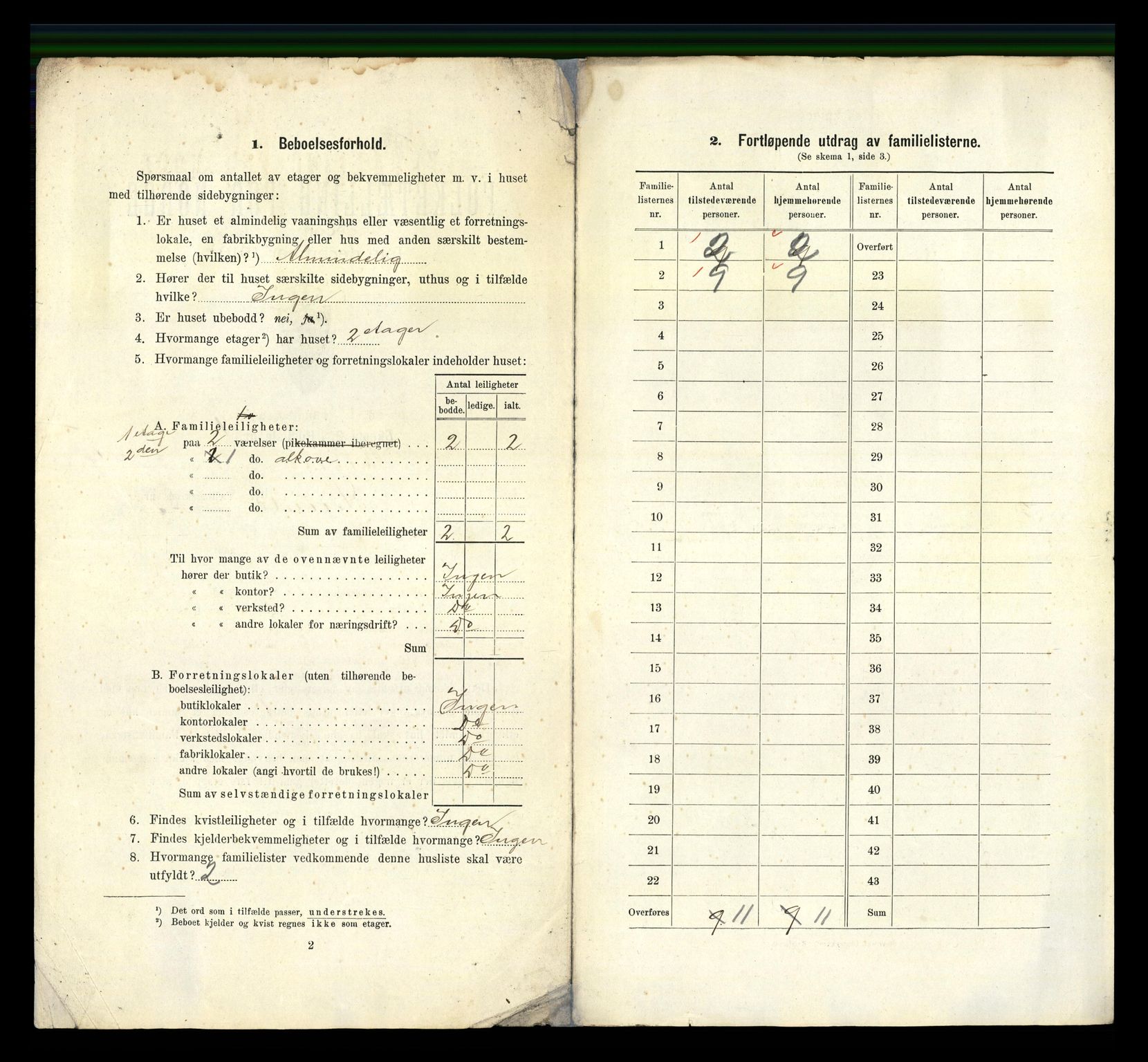 RA, 1910 census for Skien, 1910, p. 3681