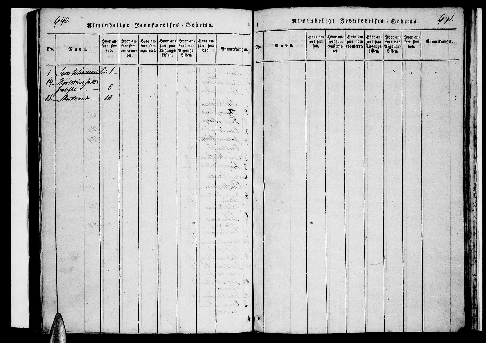 Ministerialprotokoller, klokkerbøker og fødselsregistre - Nordland, AV/SAT-A-1459/880/L1130: Parish register (official) no. 880A04, 1821-1843, p. 640-641