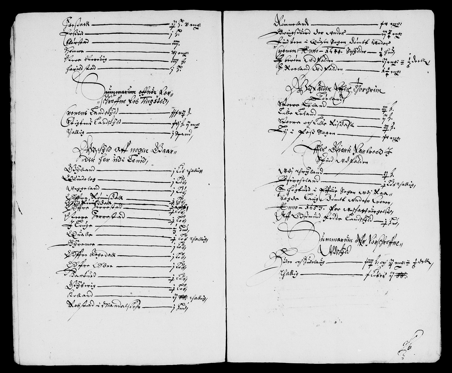 Rentekammeret inntil 1814, Reviderte regnskaper, Lensregnskaper, AV/RA-EA-5023/R/Rb/Rbr/L0021: Lista len, 1655-1659