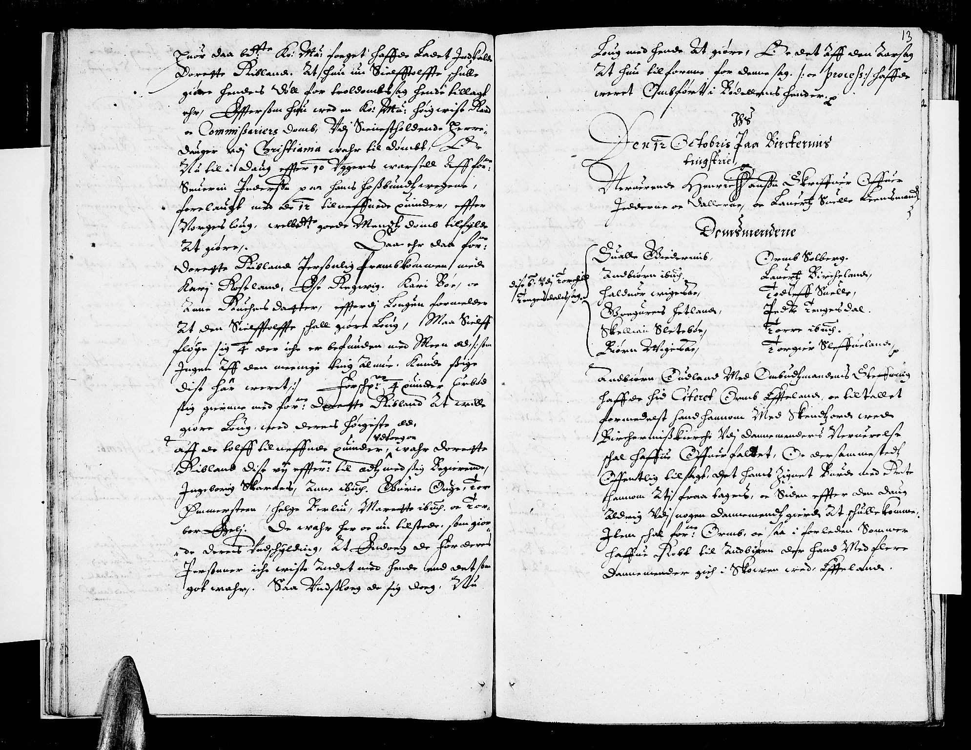 Jæren og Dalane sorenskriveri, AV/SAST-A-100306/3/30/30BA/L0012: TINGBOK, 1629-1631, p. 12b-13a