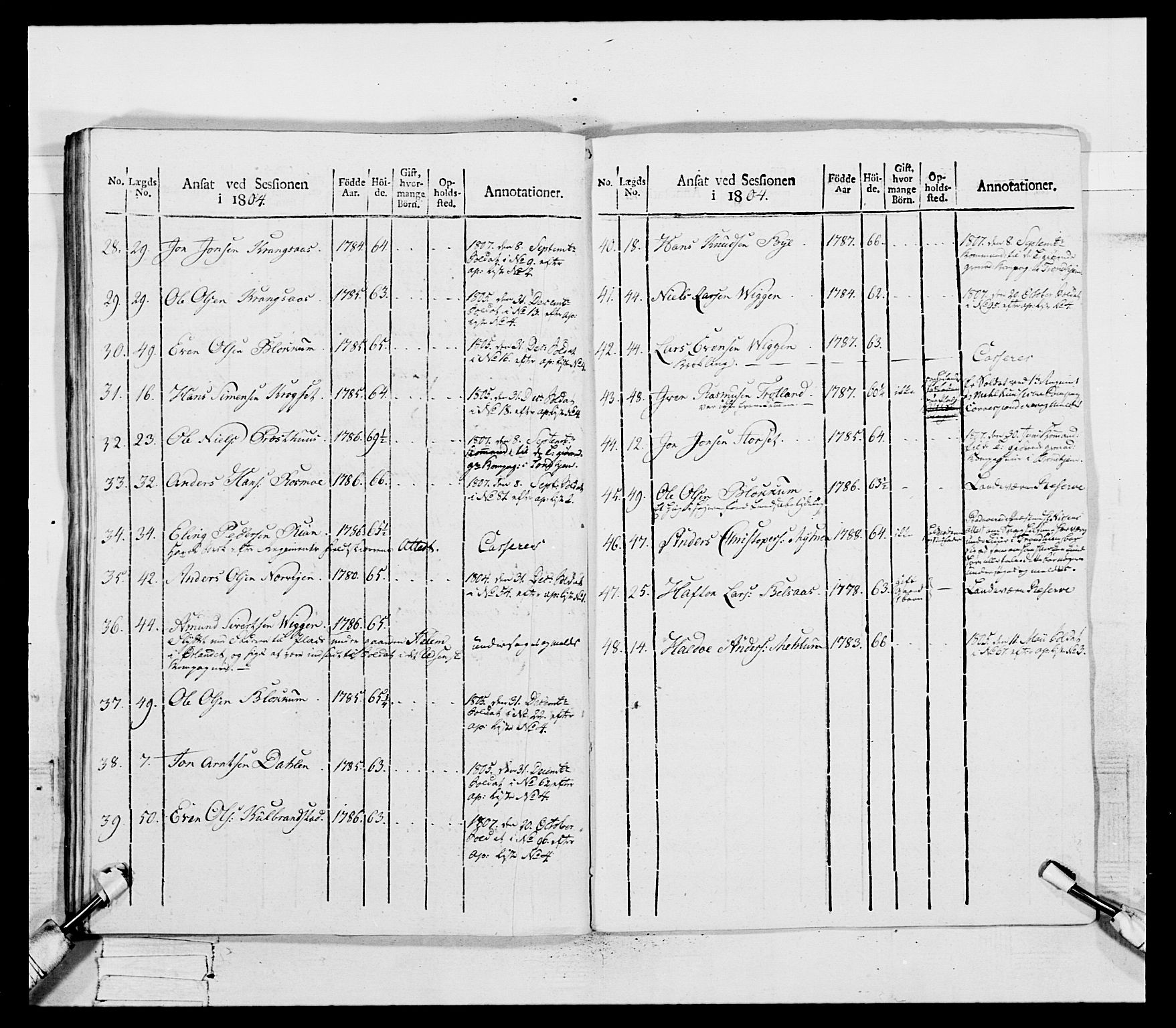 Generalitets- og kommissariatskollegiet, Det kongelige norske kommissariatskollegium, RA/EA-5420/E/Eh/L0083a: 2. Trondheimske nasjonale infanteriregiment, 1810, p. 96