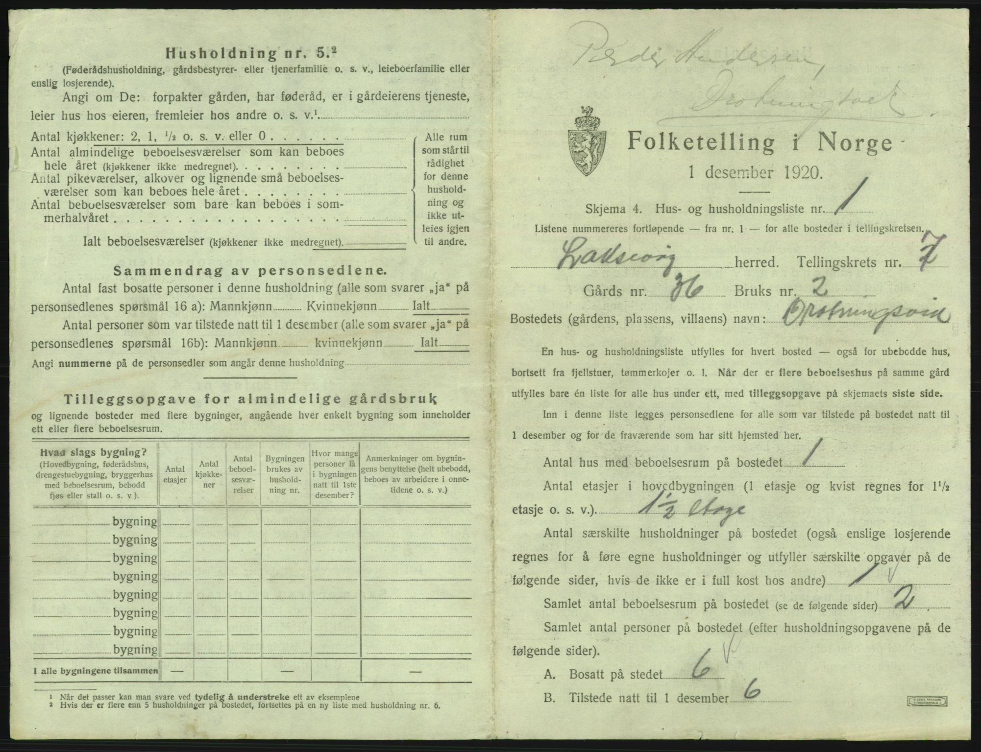 SAB, 1920 census for Laksevåg, 1920, p. 1566