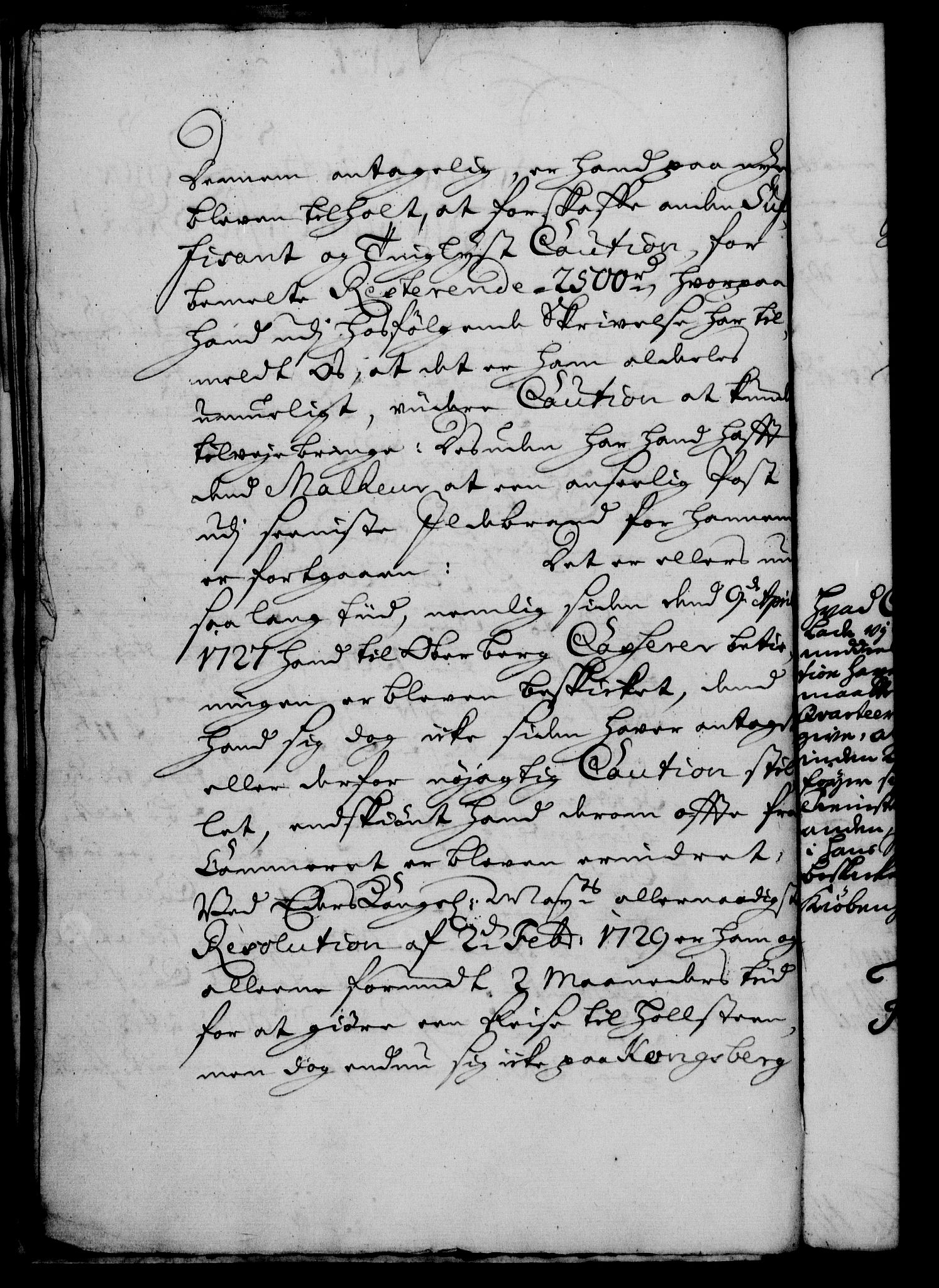Rentekammeret, Kammerkanselliet, RA/EA-3111/G/Gf/Gfa/L0013: Norsk relasjons- og resolusjonsprotokoll (merket RK 52.13), 1730, p. 28