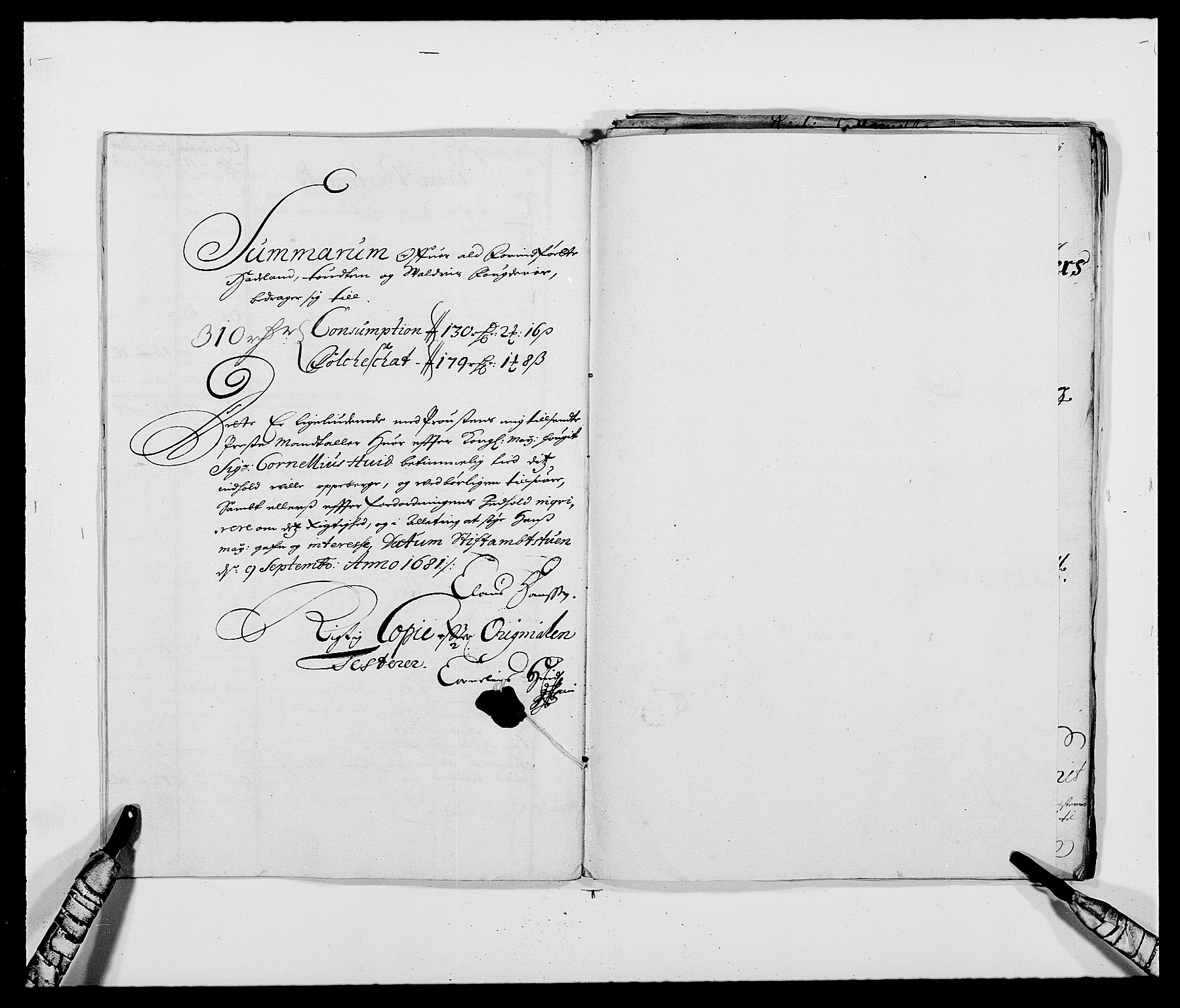 Rentekammeret inntil 1814, Reviderte regnskaper, Fogderegnskap, AV/RA-EA-4092/R18/L1279: Fogderegnskap Hadeland, Toten og Valdres, 1681, p. 134