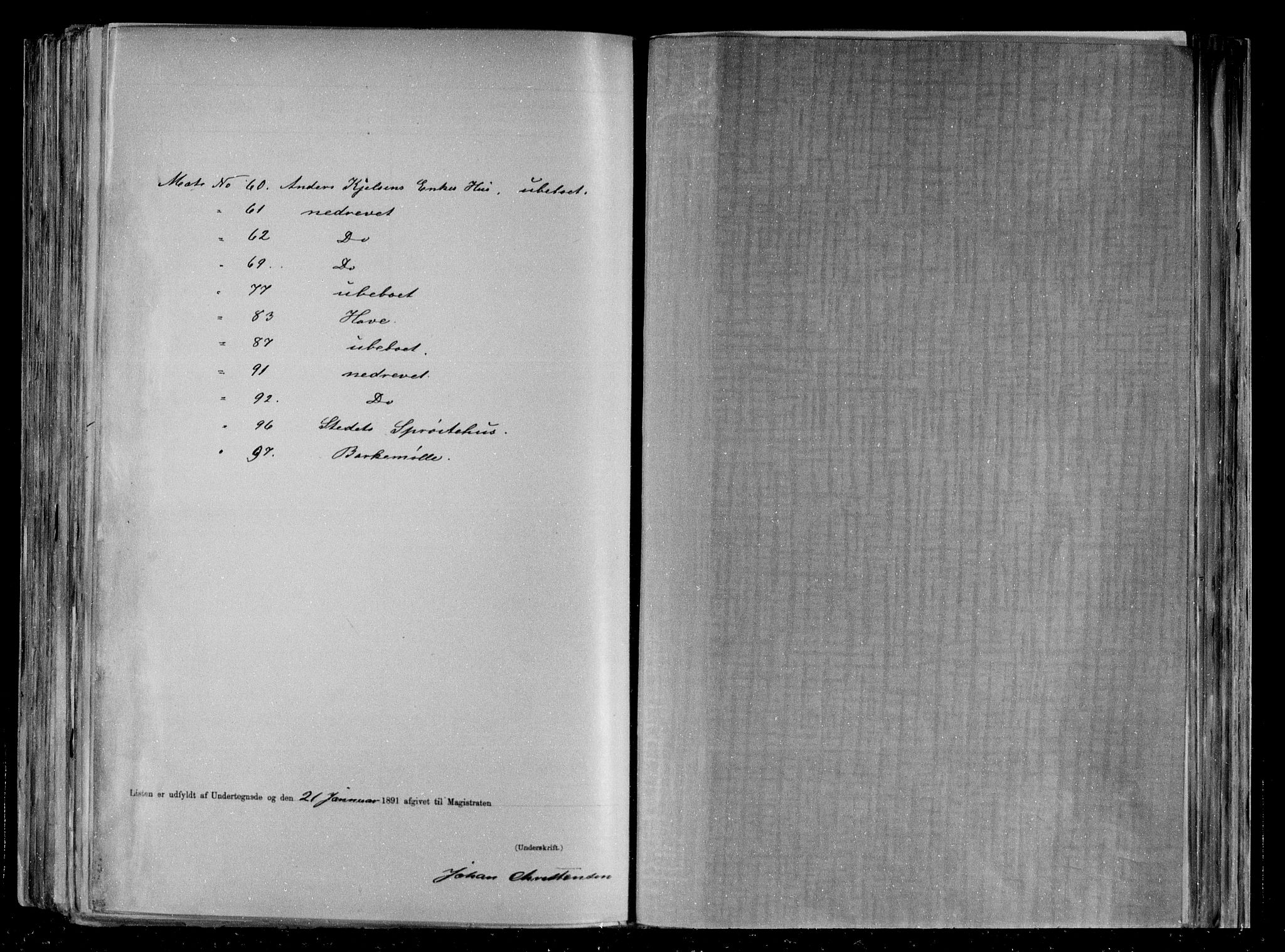 RA, 1891 census for 0803 Stathelle, 1891, p. 8