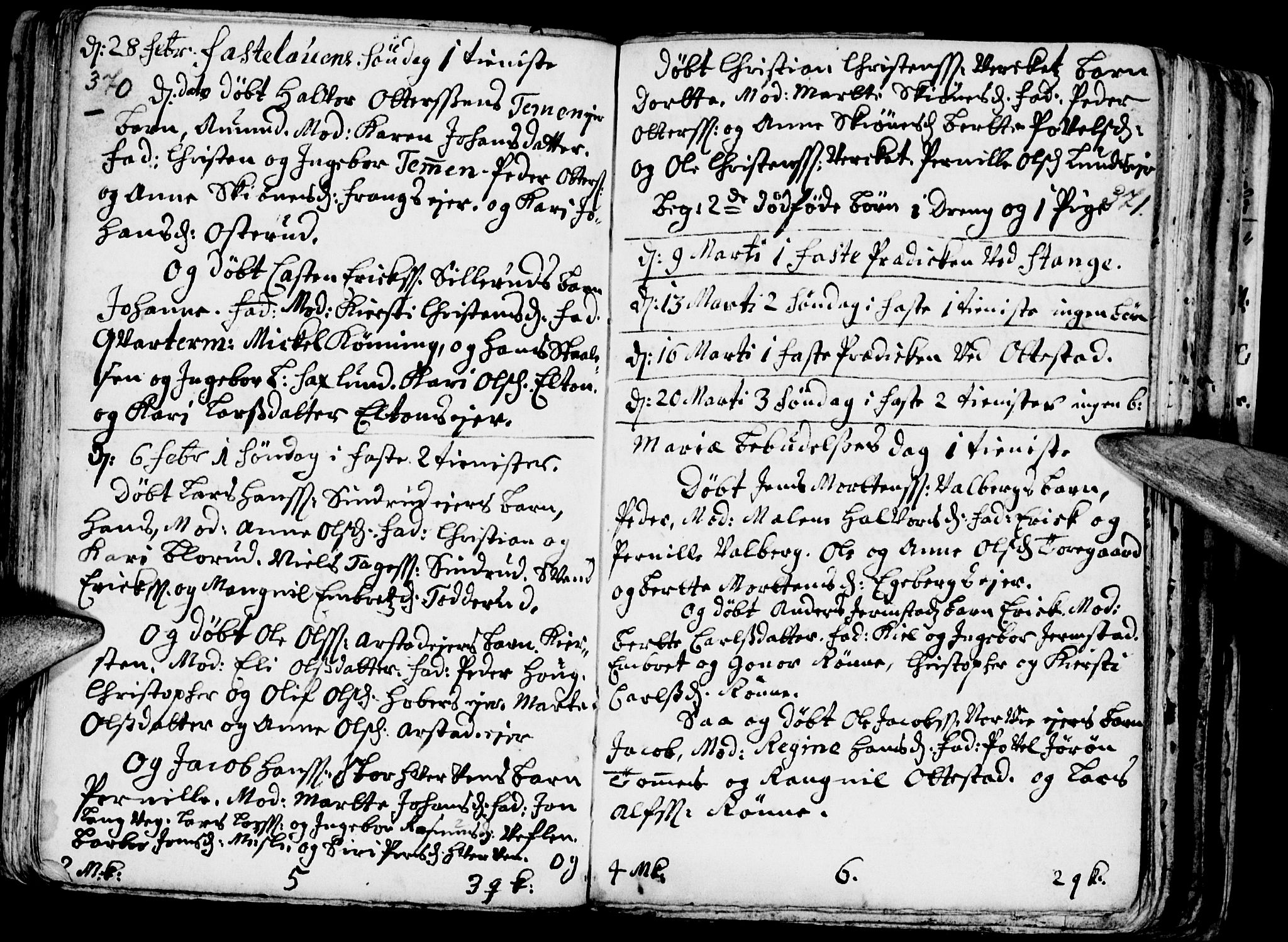 Stange prestekontor, AV/SAH-PREST-002/K/L0002: Parish register (official) no. 2, 1724-1740, p. 370-371