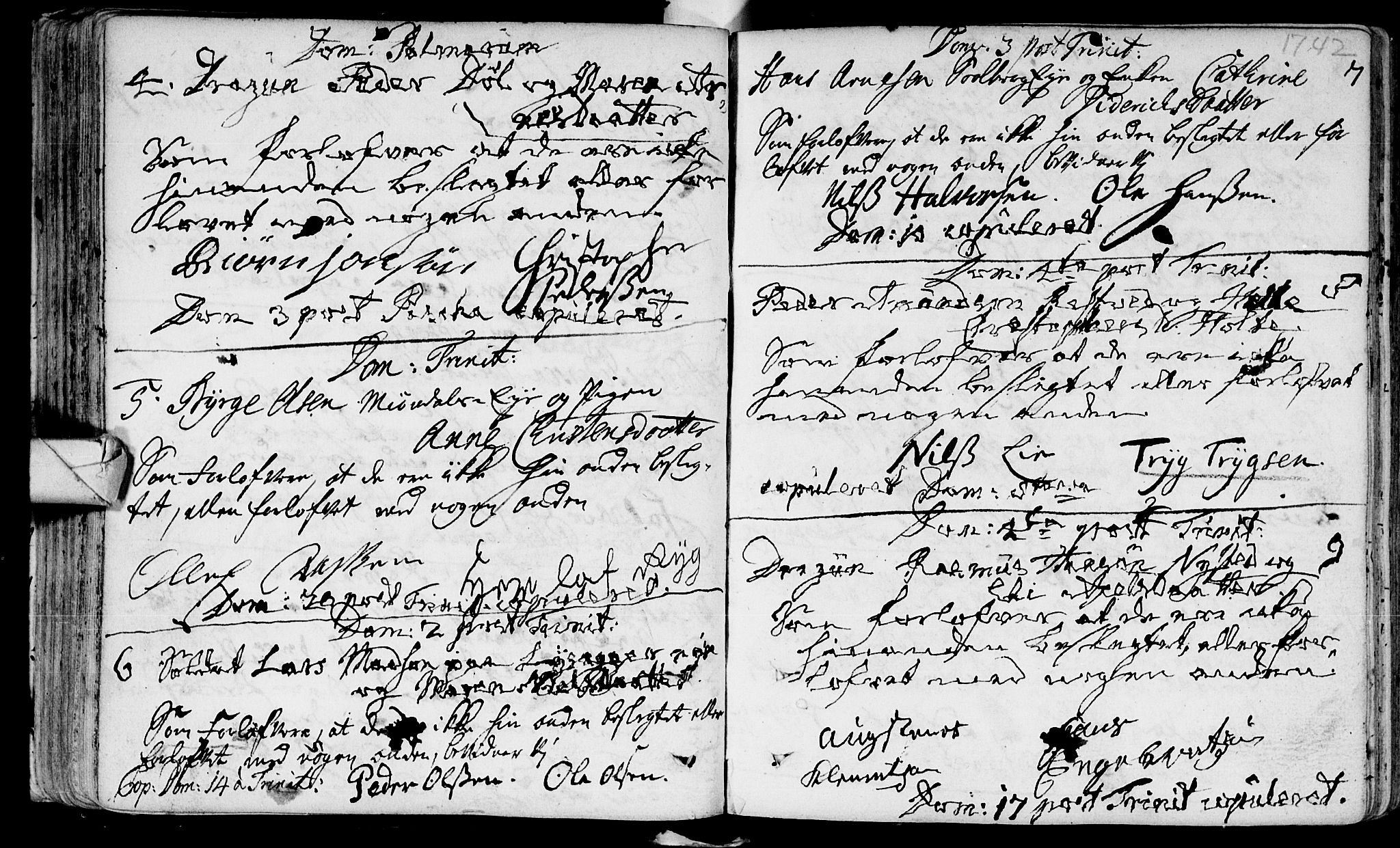 Eiker kirkebøker, AV/SAKO-A-4/F/Fa/L0005: Parish register (official) no. I 5 /1, 1705-1759