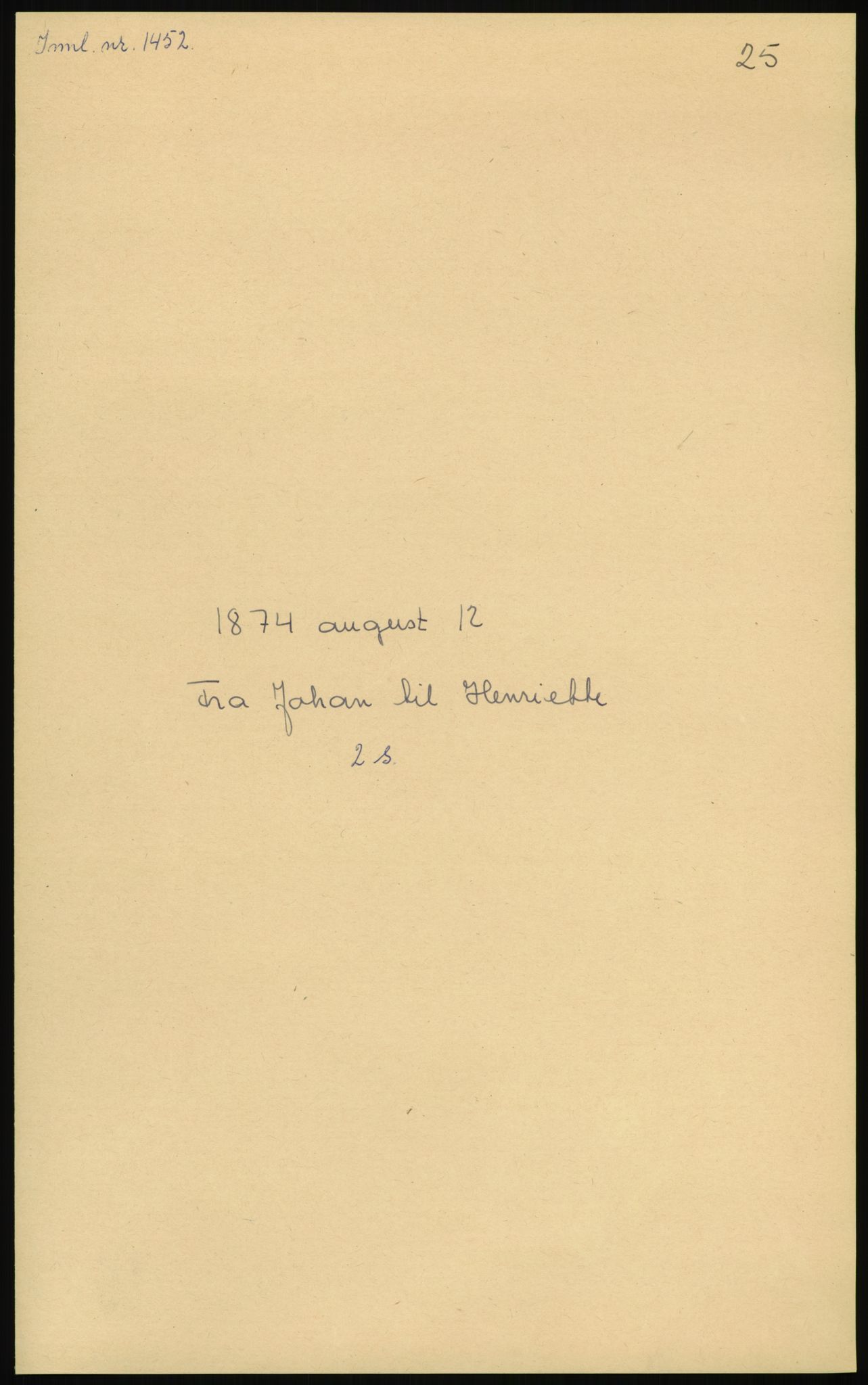 Samlinger til kildeutgivelse, Amerikabrevene, AV/RA-EA-4057/F/L0008: Innlån fra Hedmark: Gamkind - Semmingsen, 1838-1914, p. 265