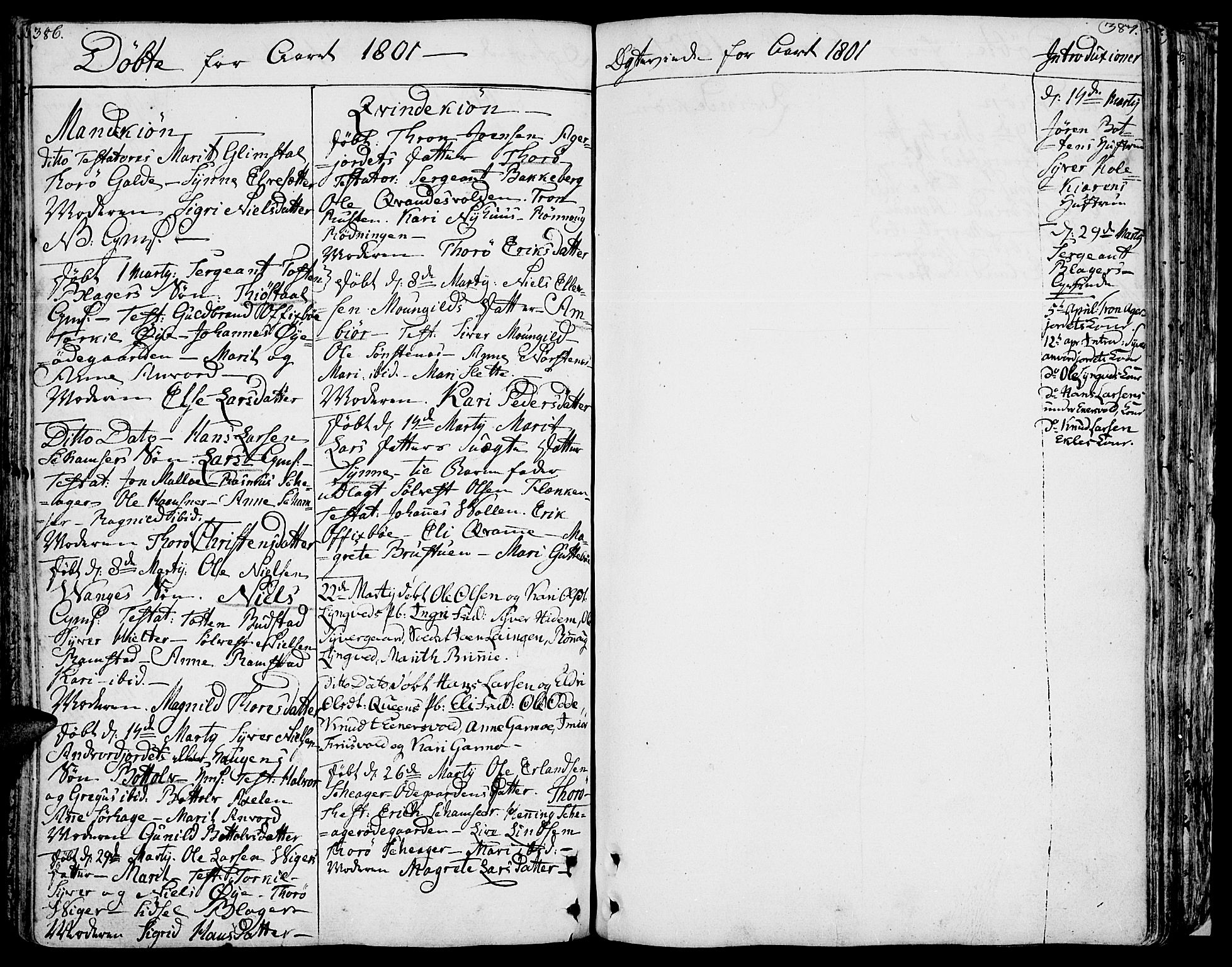 Lom prestekontor, AV/SAH-PREST-070/K/L0002: Parish register (official) no. 2, 1749-1801, p. 386-387