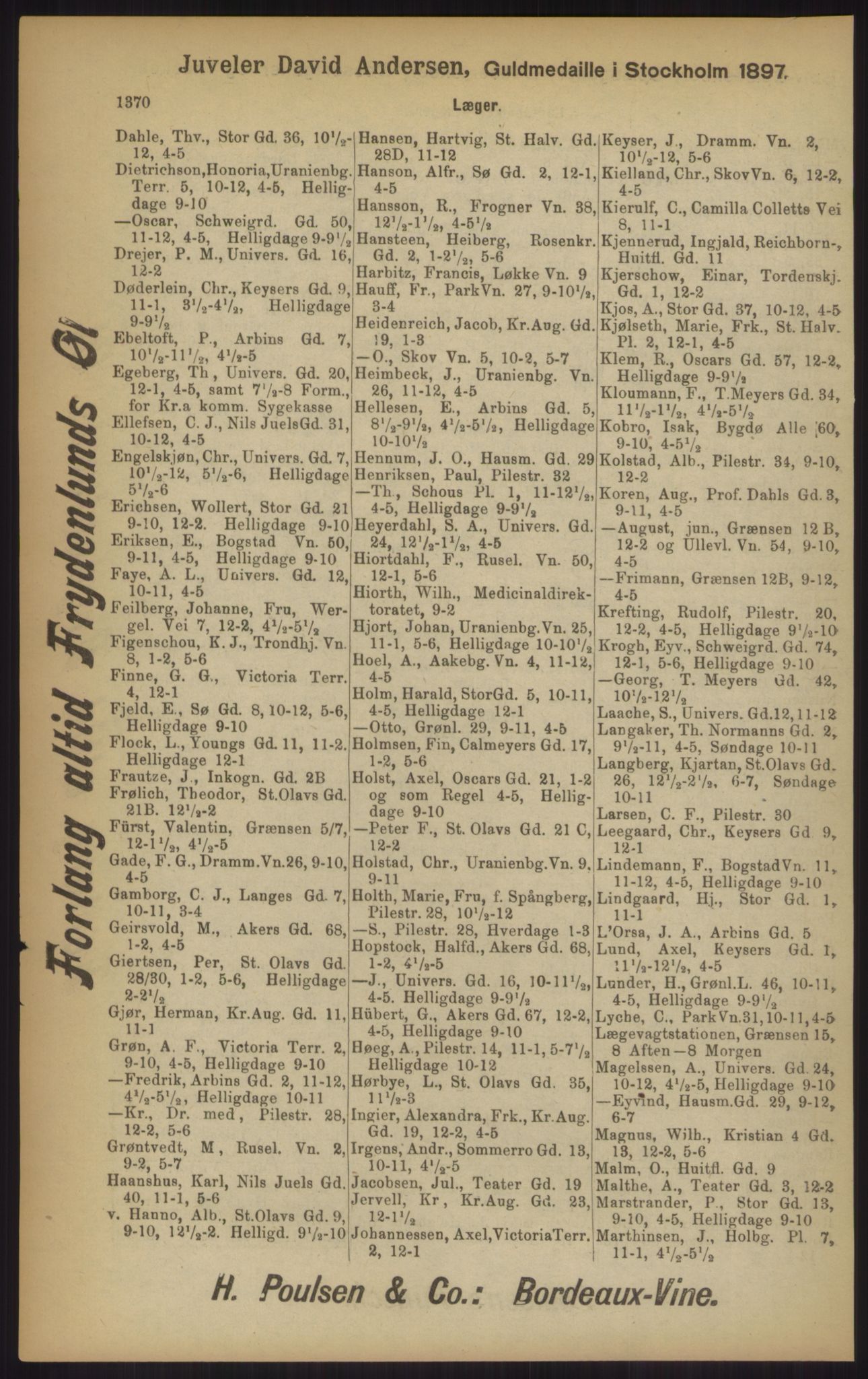 Kristiania/Oslo adressebok, PUBL/-, 1902, p. 1370